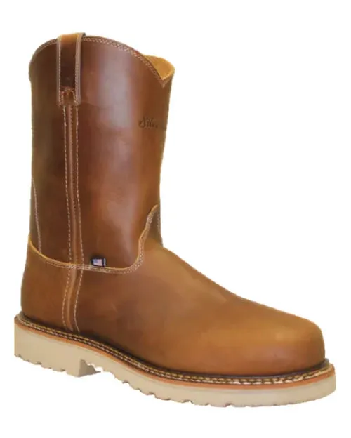 Silverado Quecreek - Men's Leather Work Boots sold by Hat Country product image thumbnail 2