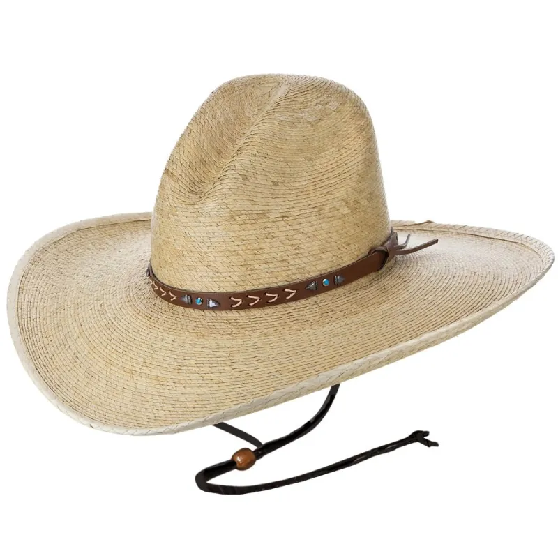 Justin Stampede - Straw Cowboy Hat (Closeout) made by Justin Boots