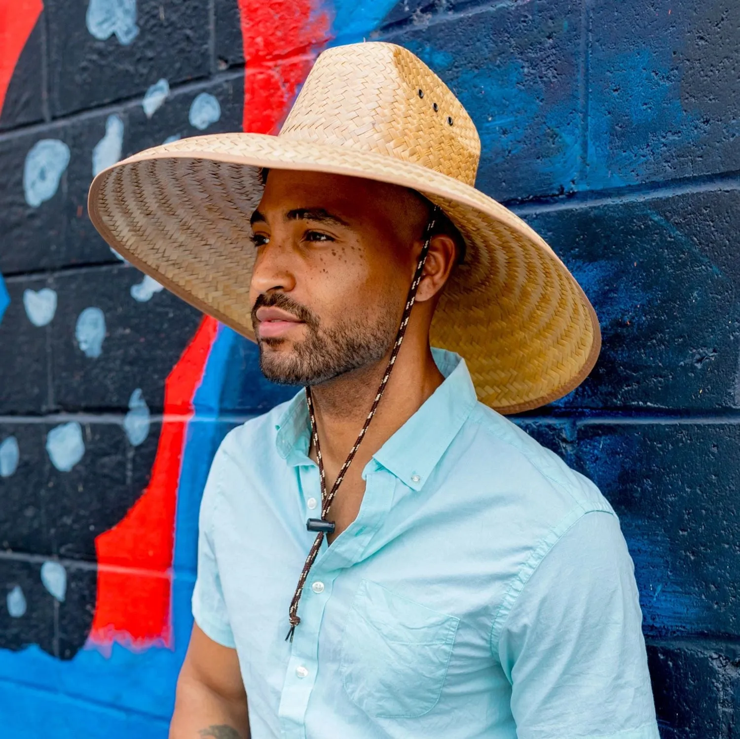 Peter Grimm Sebastian - Straw Lifeguard Hat (Closeout) sold by Hat Country product image thumbnail 2