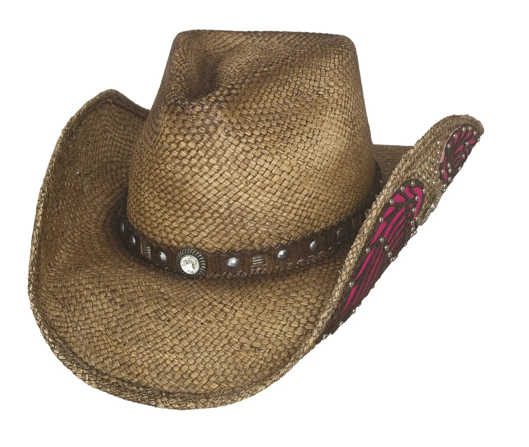 Bullhide Western Inspiration - Straw Cowgirl Hat (Closeout) sold by Hat Country product image thumbnail 4
