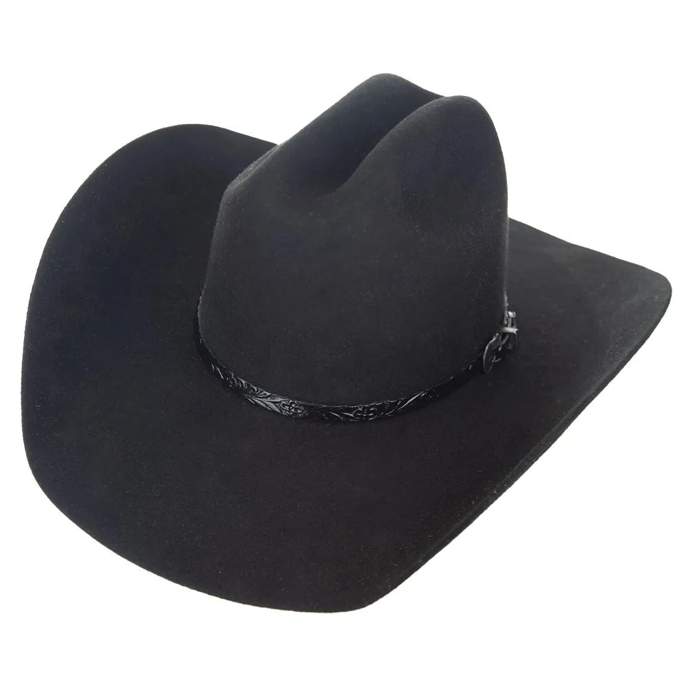 Justin Rock Creek - (2X) Wool Felt Cowboy Hat sold by Hat Country