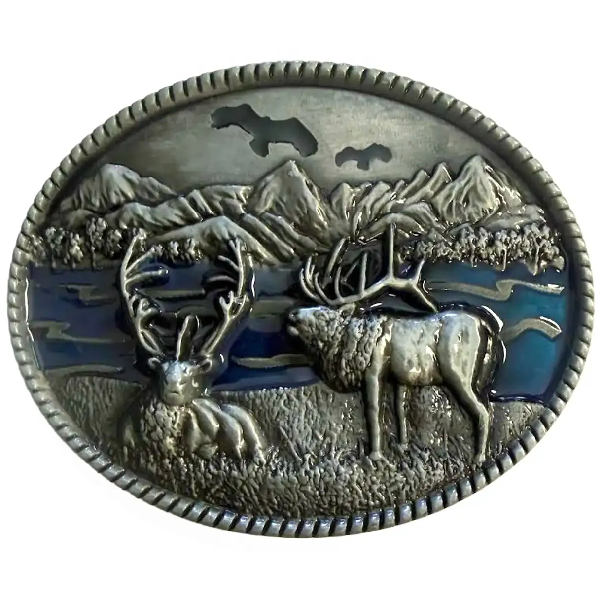 Deadwood Trading Wilderness Ridge - Men's Belt Buckle sold by Hat Country