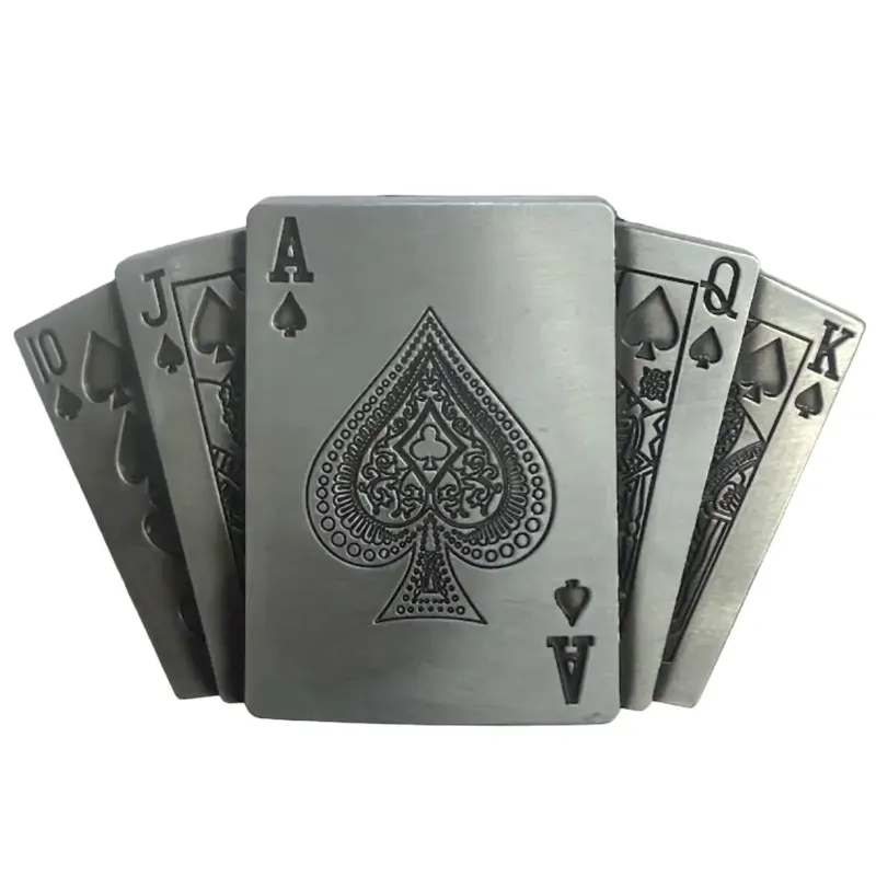 Deadwood Trading Silver Ace - Belt Buckle made by Deadwood Studios