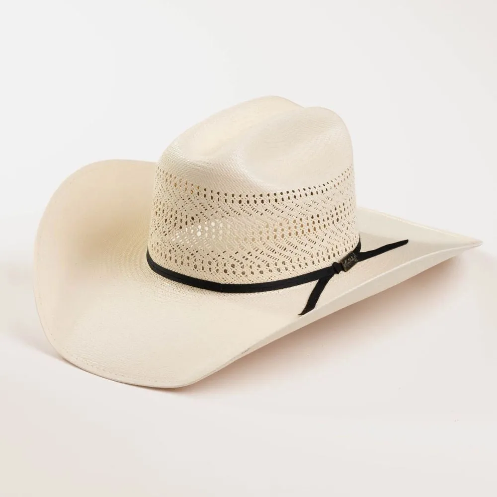 Larry Mahan's Cattleman Cowboy (LMH11158) - (10X) Straw Cowboy Hat sold by Hat Country