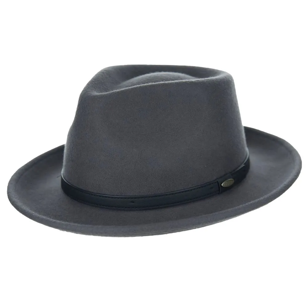 Scala Solomon - Soft Wool Fedora Hat sold by Hat Country product image thumbnail 3