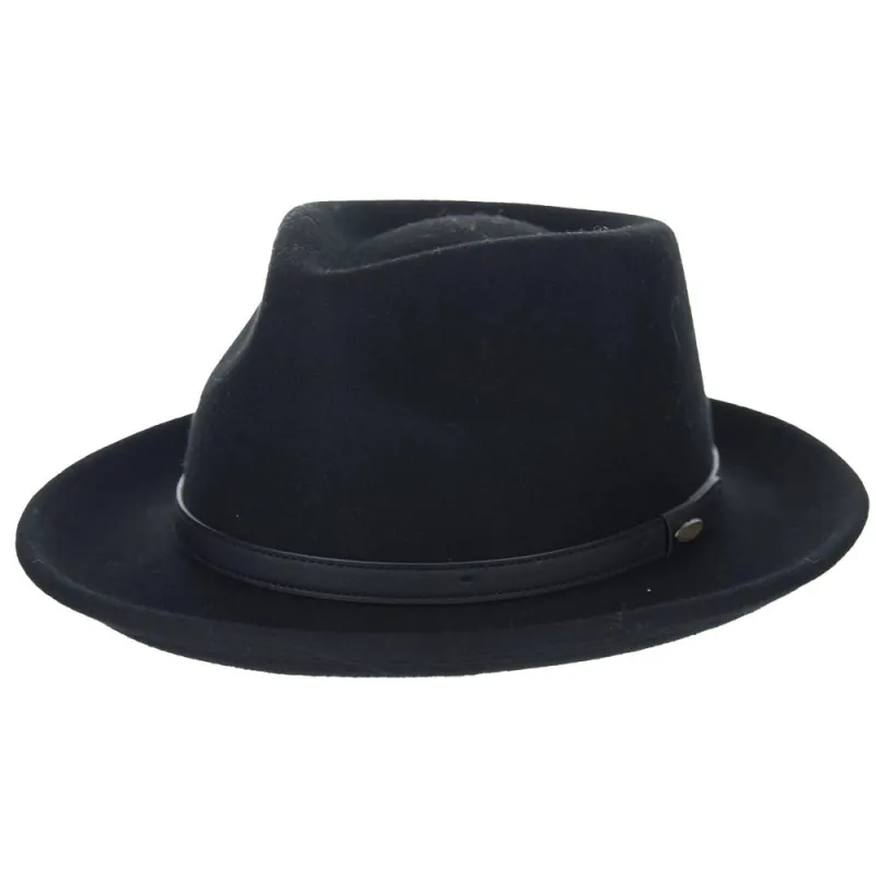 Scala Solomon - Soft Wool Fedora Hat made by Scala