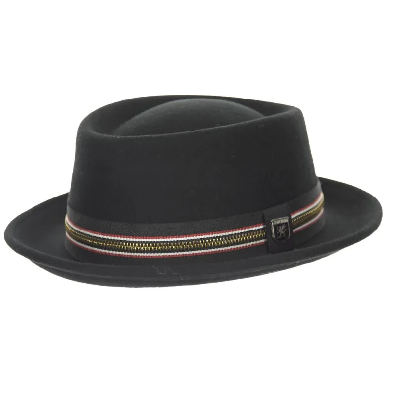 Stacy Adams Porkie - Wool Felt Porkpie Hat made by Stacy Adams