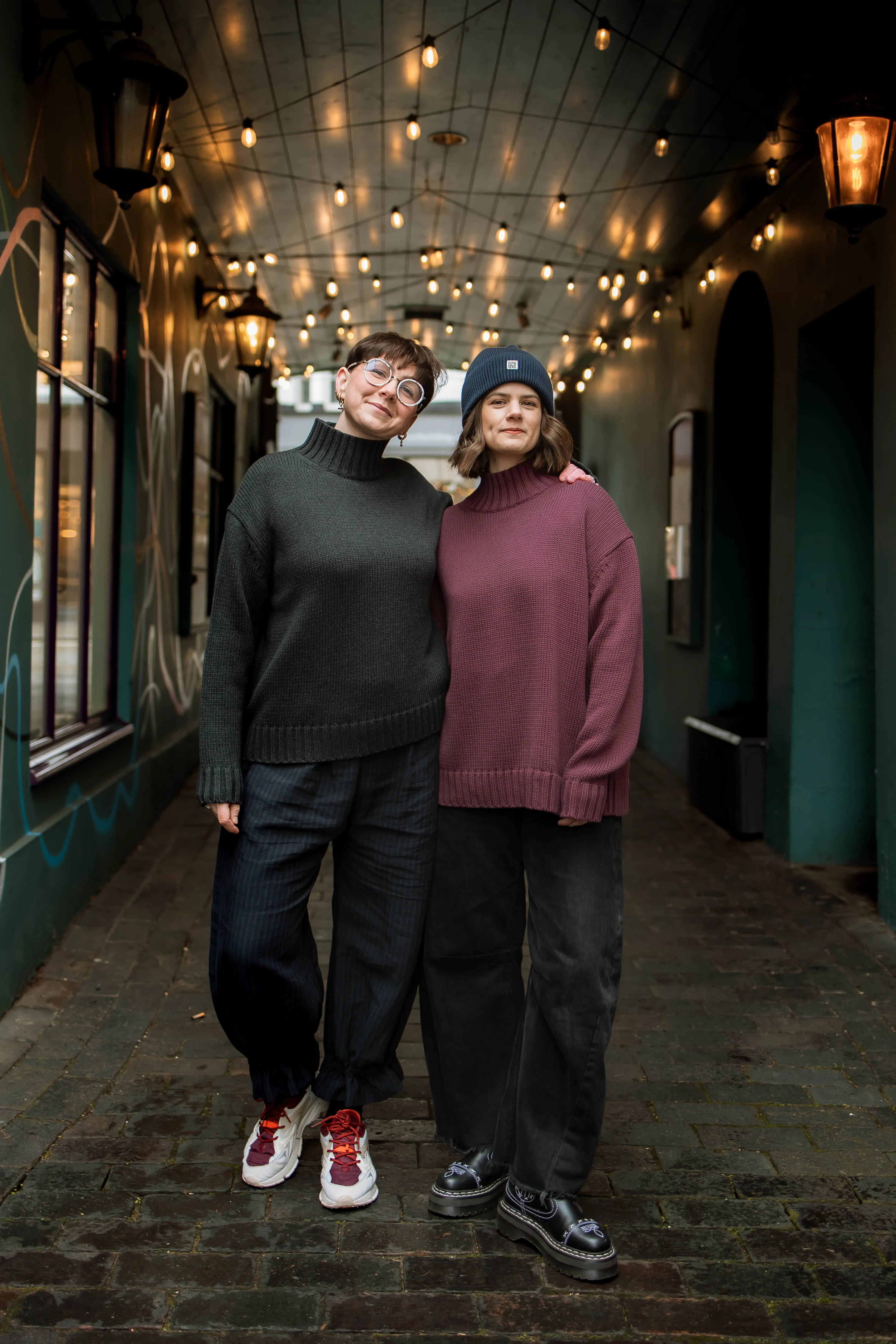 The Staple High Neck Jumper - Charcoal sold by The Slow Love product image thumbnail 2