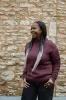 The Staple High Neck Jumper - Morello Cherry sold by The Slow Love