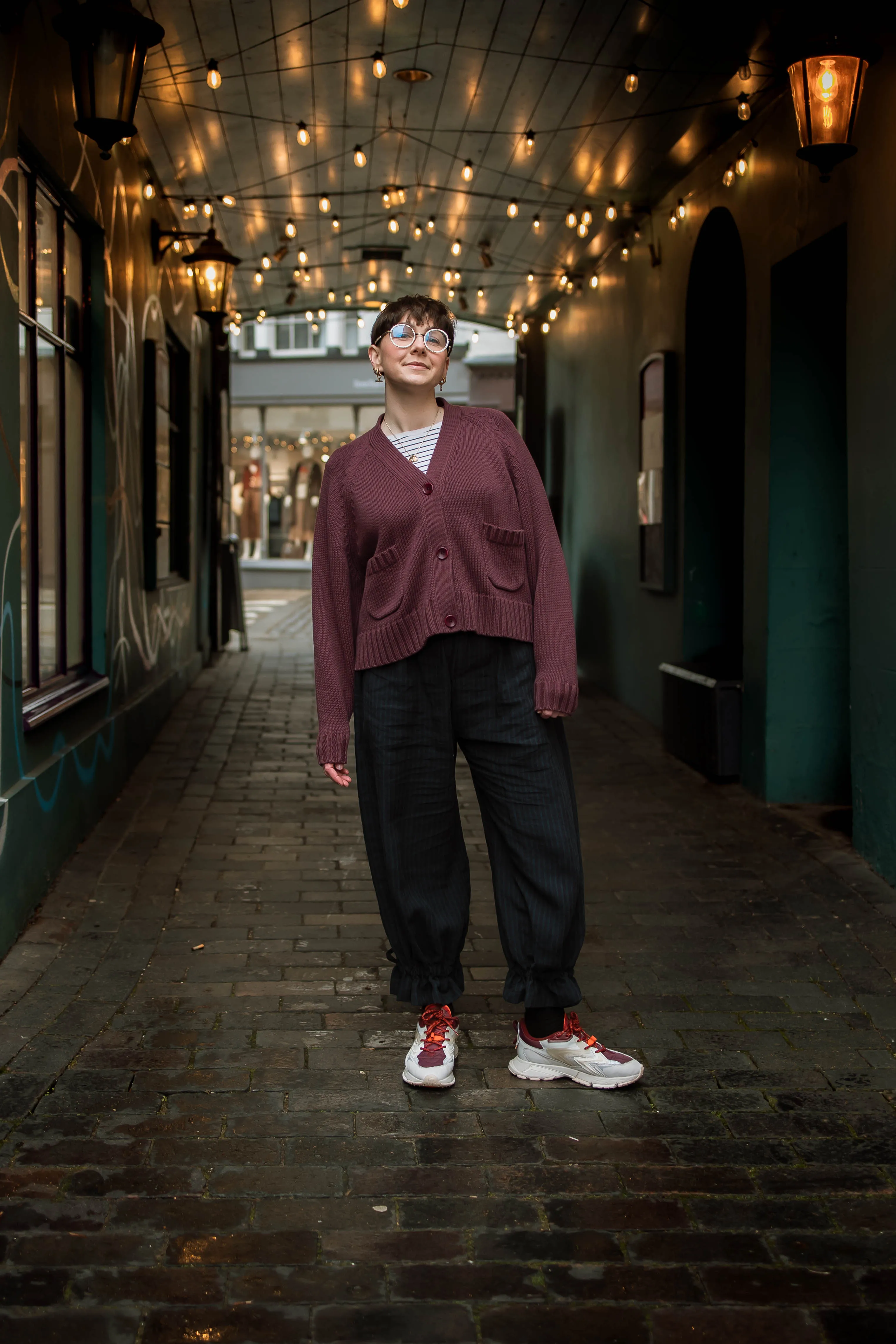 The Staple Cardigan - Morello Cherry sold by The Slow Love product image thumbnail 2