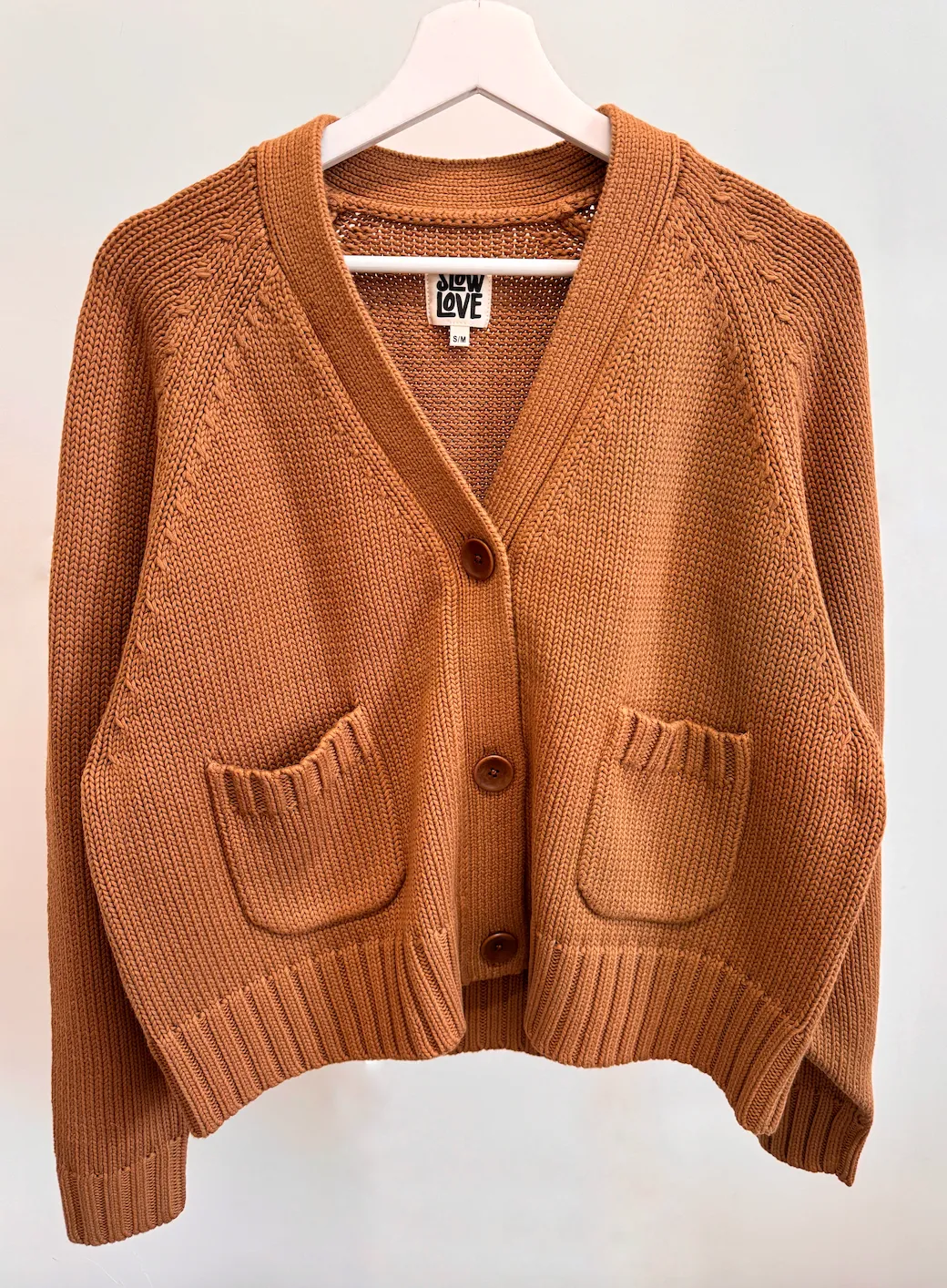 The Staple Cardigan - Hazelnut sold by The Slow Love product image thumbnail 2