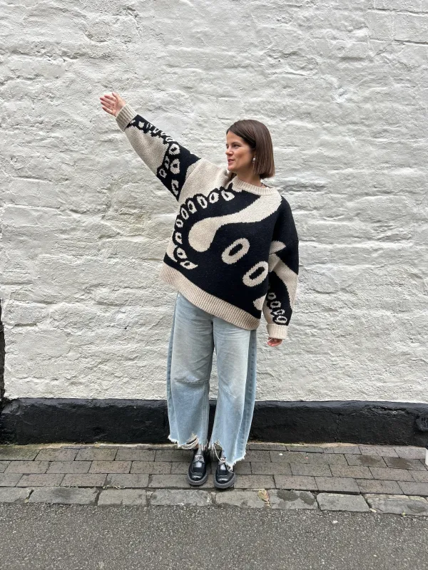 Octopus Wool Jumper sold by The Slow Love