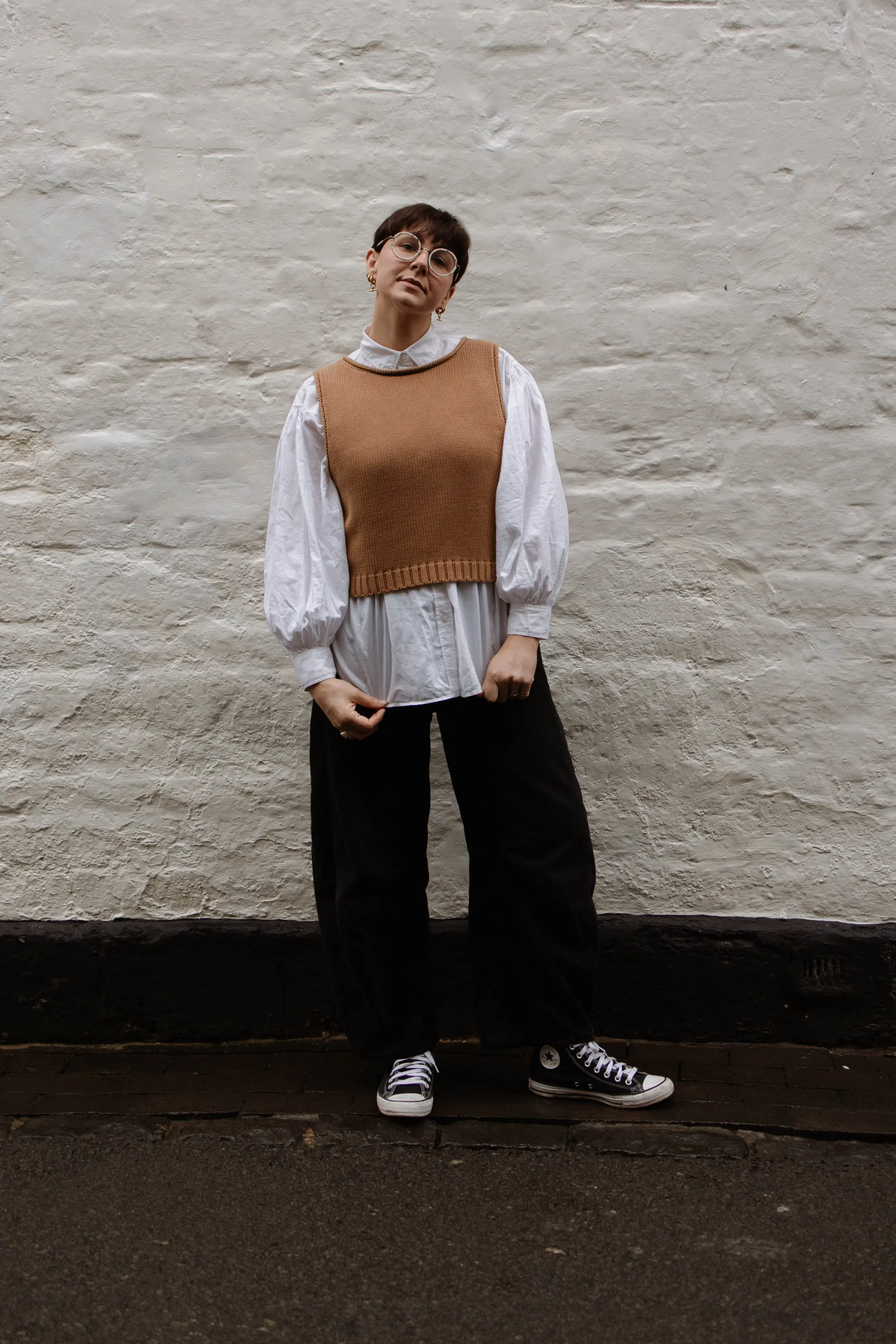 The Staple Tank - Hazelnut sold by The Slow Love product image thumbnail 3