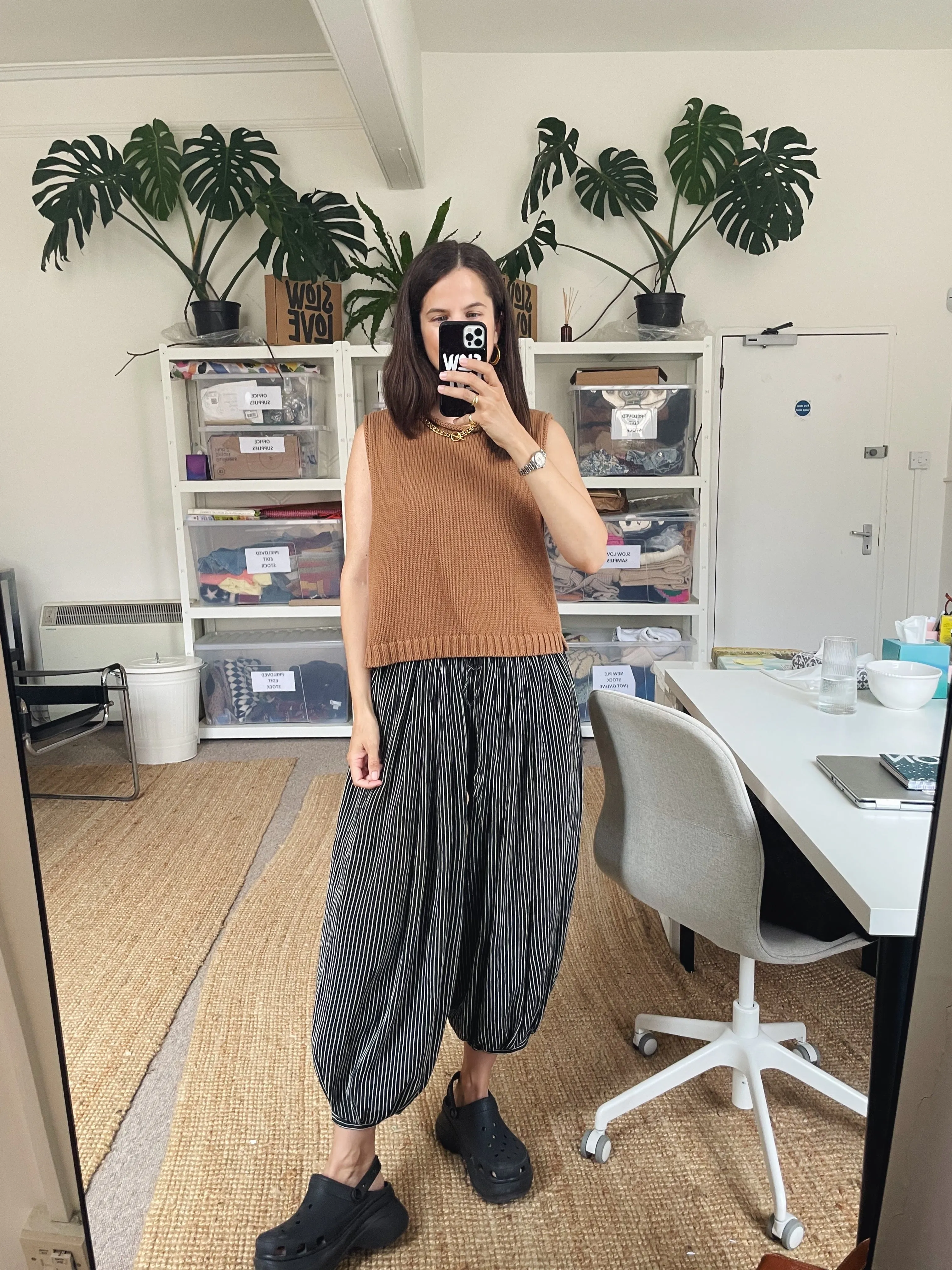 The Staple Tank - Hazelnut sold by The Slow Love product image thumbnail 5