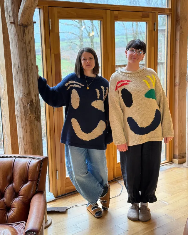 Feel Good Hand Knit Jumpers sold by The Slow Love