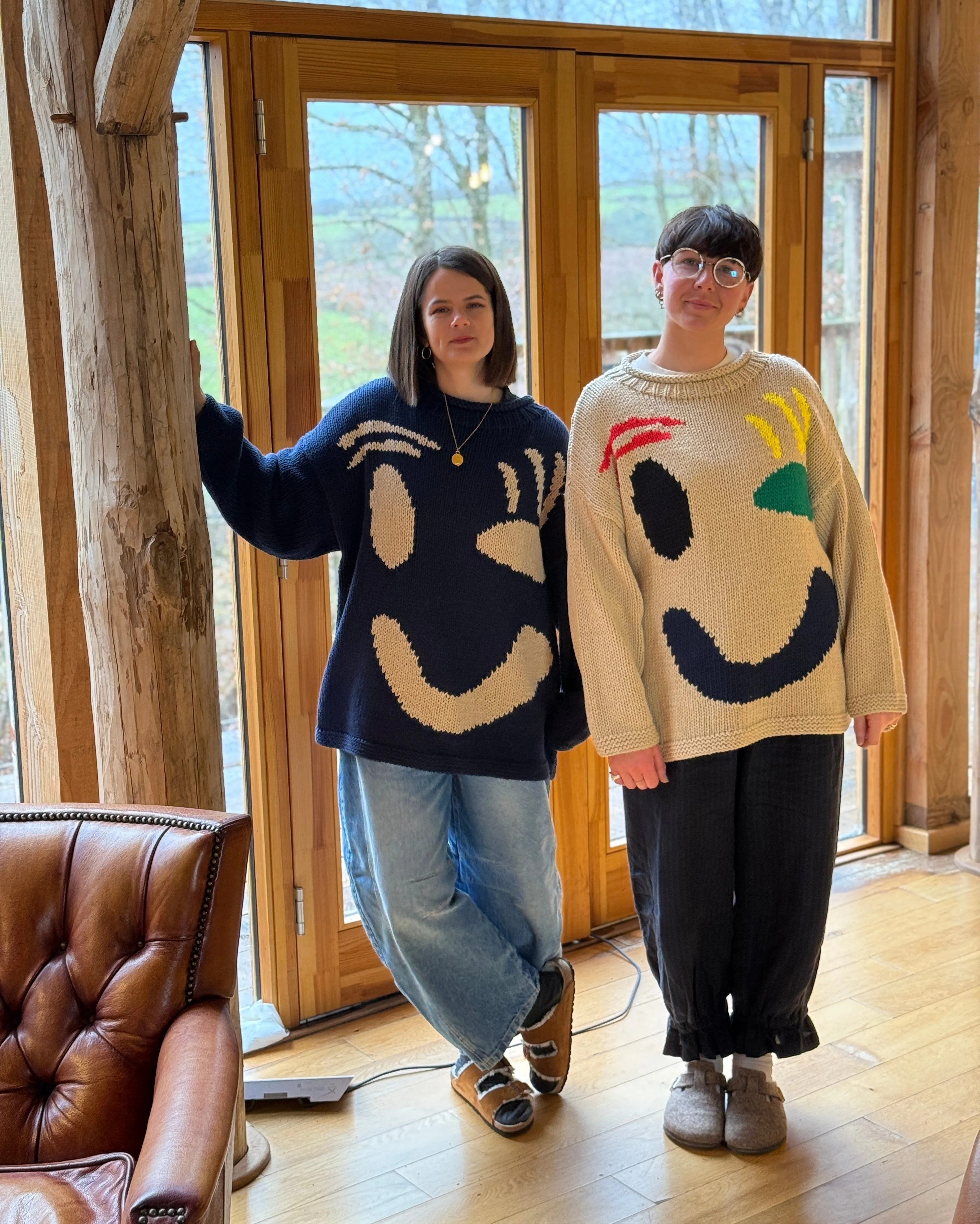 Feel Good Hand Knit Jumpers sold by The Slow Love