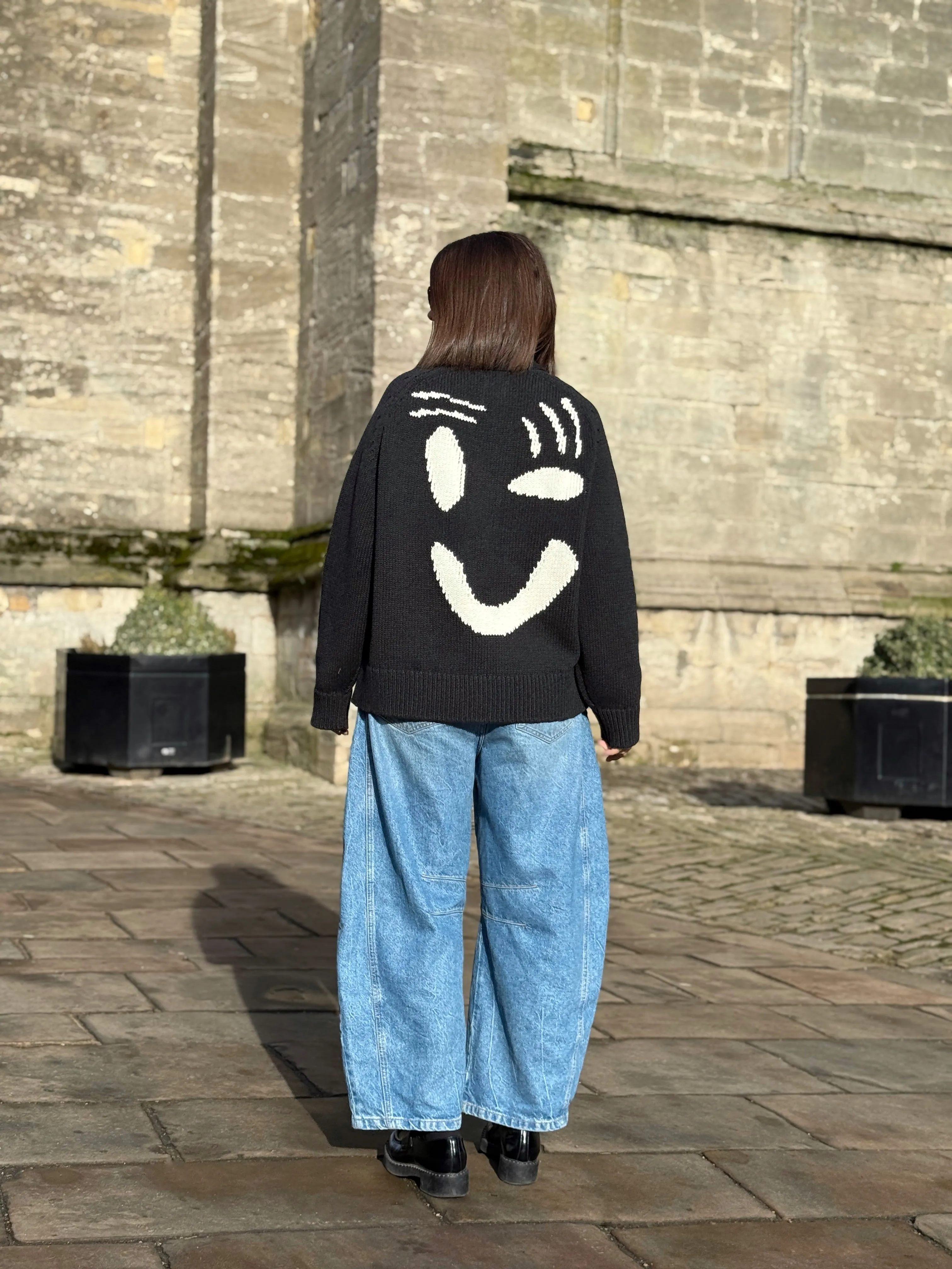 Feel Good Cardigan - Charcoal sold by The Slow Love product image thumbnail 4