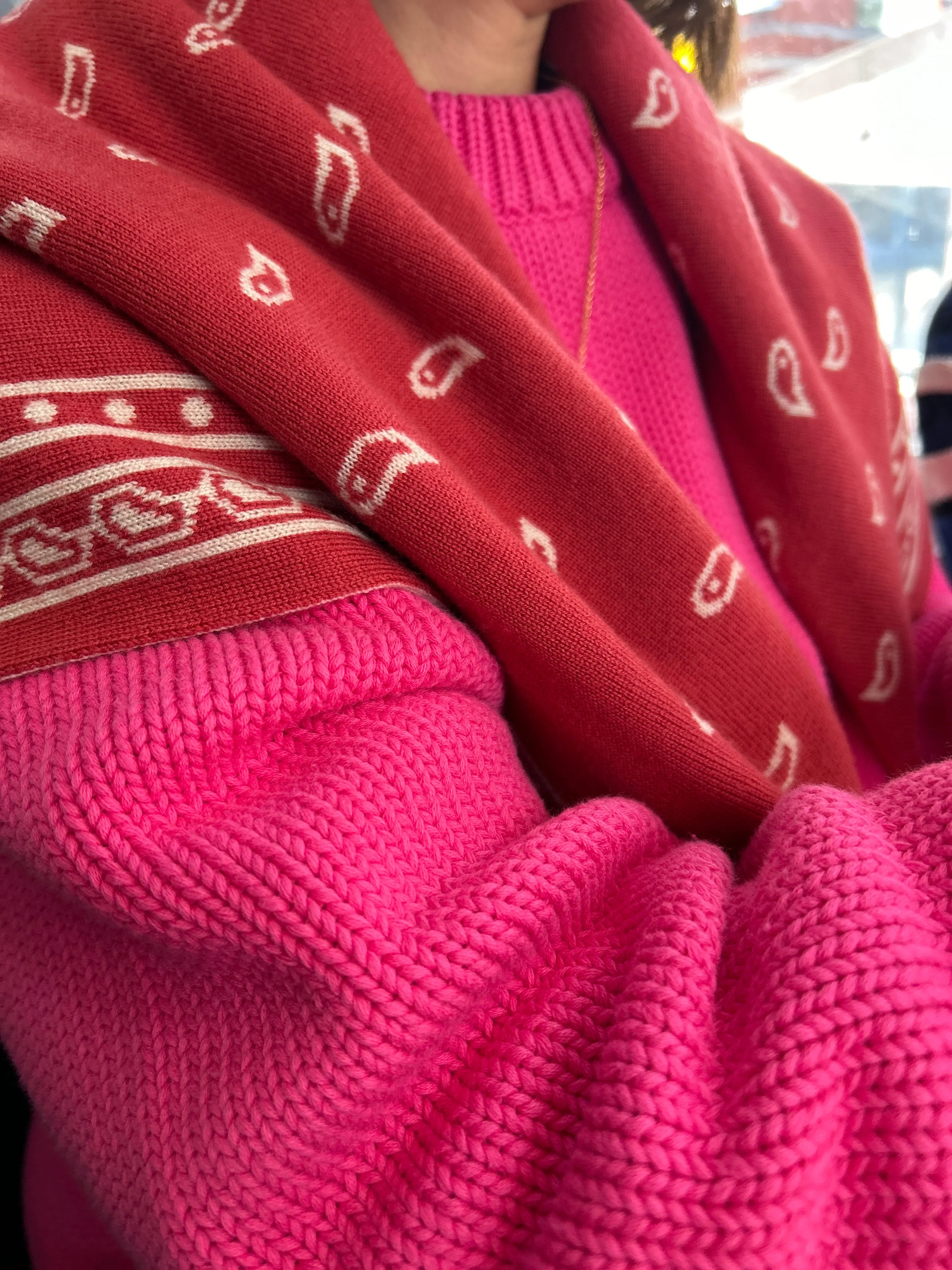 Bandana Scarf - Red sold by The Slow Love product image thumbnail 3