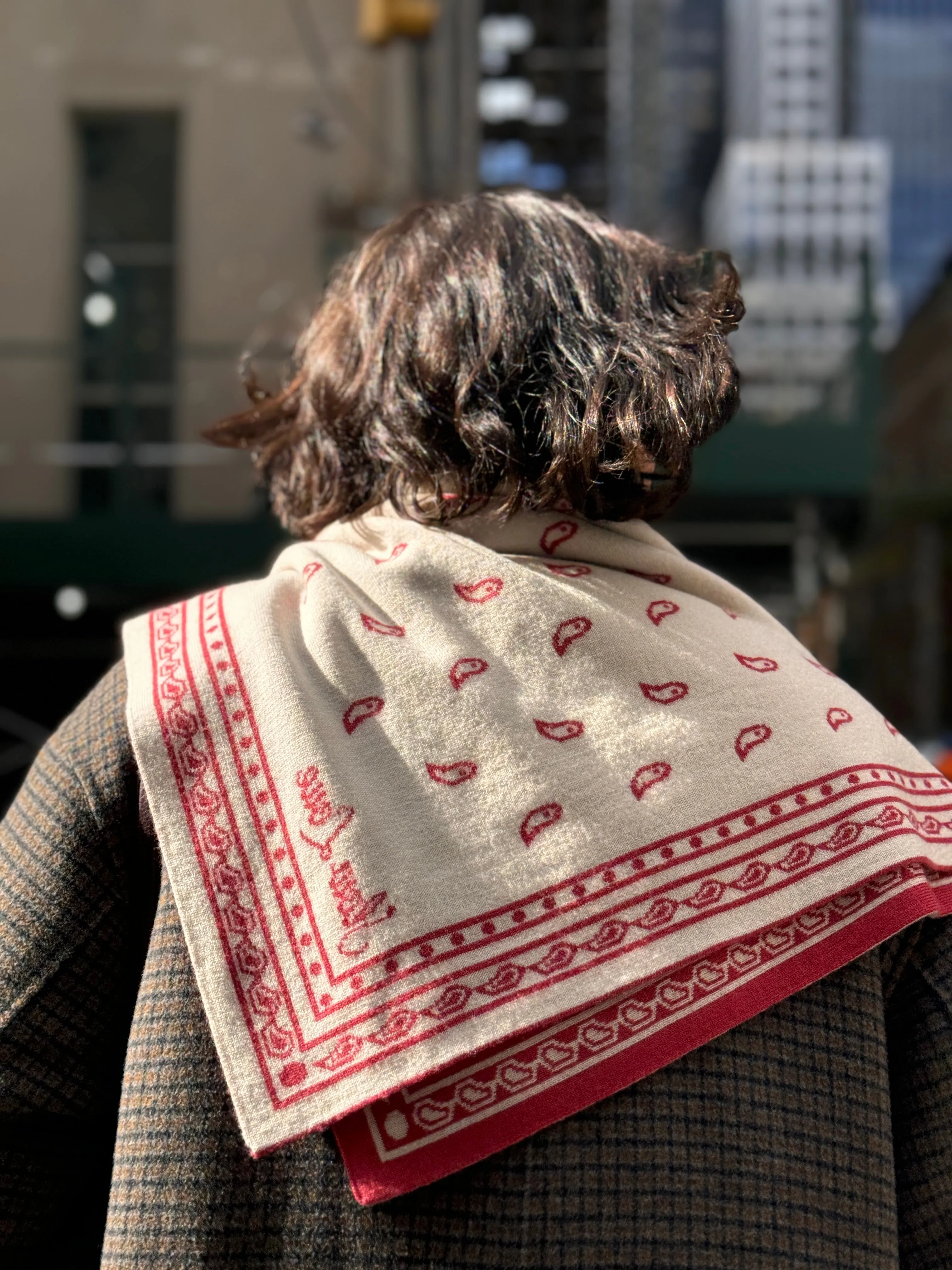 Bandana Scarf - Red sold by The Slow Love product image thumbnail 4