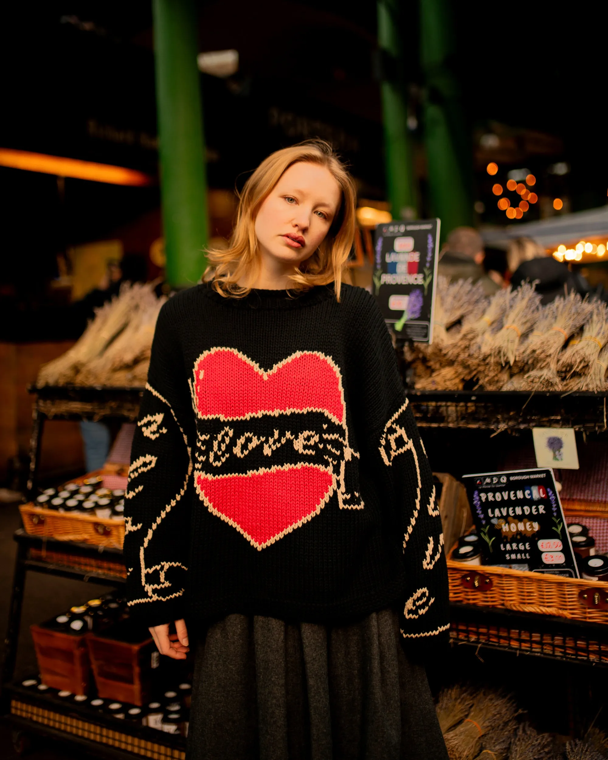 The Young Hearts Jumper - Black sold by The Slow Love product image thumbnail 2
