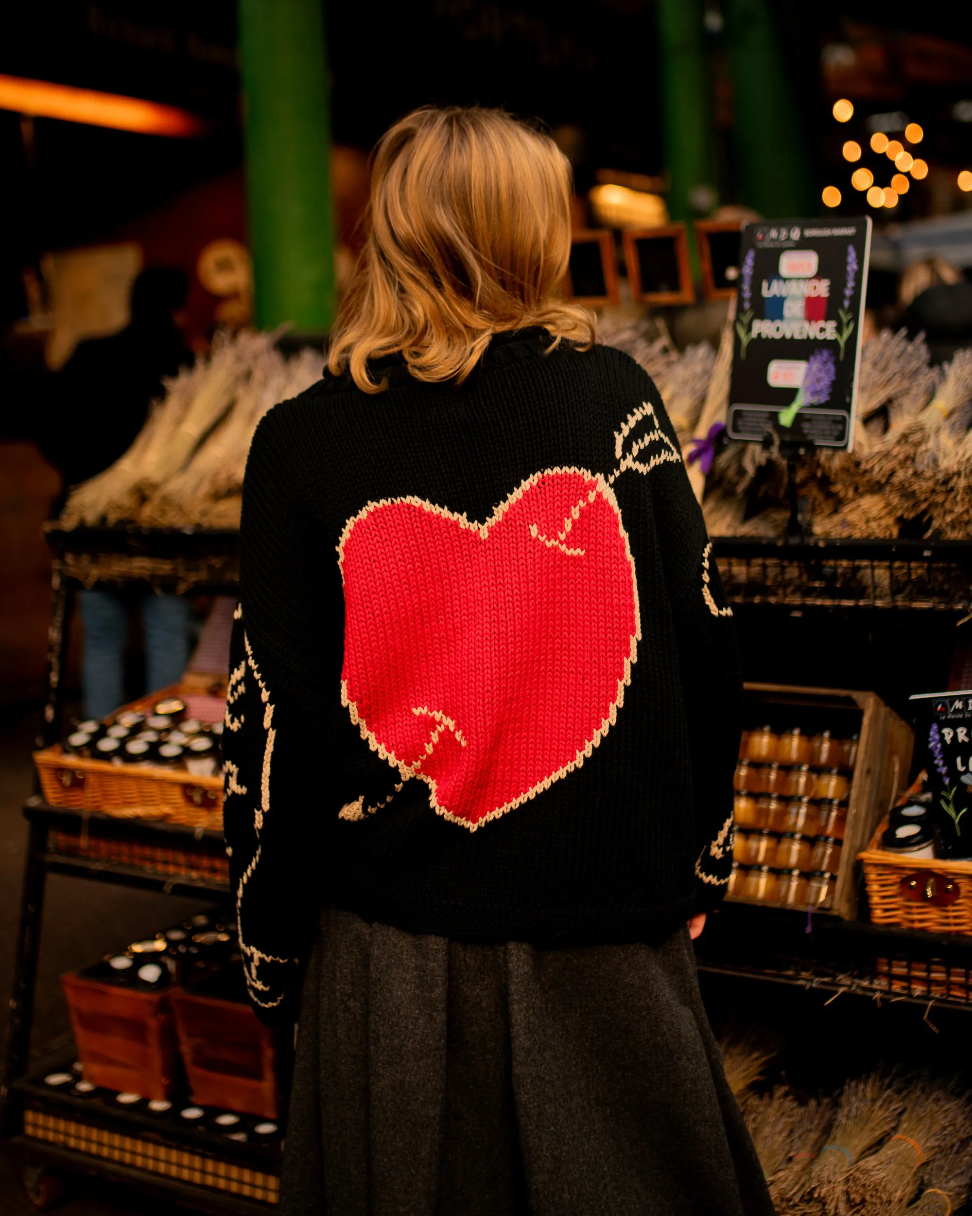 The Young Hearts Jumper - Black sold by The Slow Love product image thumbnail 5