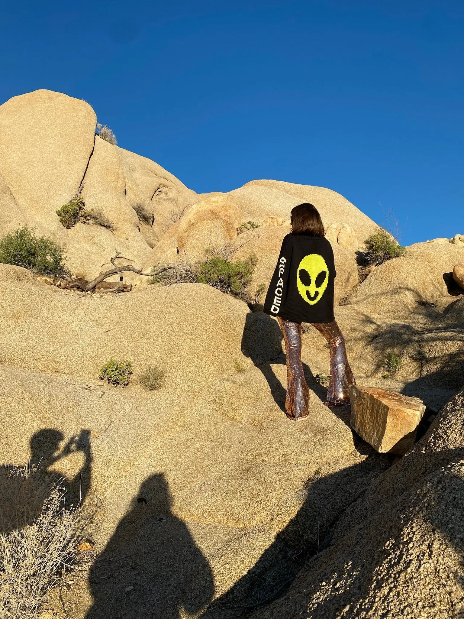 Spaced Out Hand Knit Jumper sold by The Slow Love product image thumbnail 3