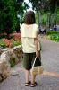 Knitted Shorts- Olive Green sold by The Slow Love