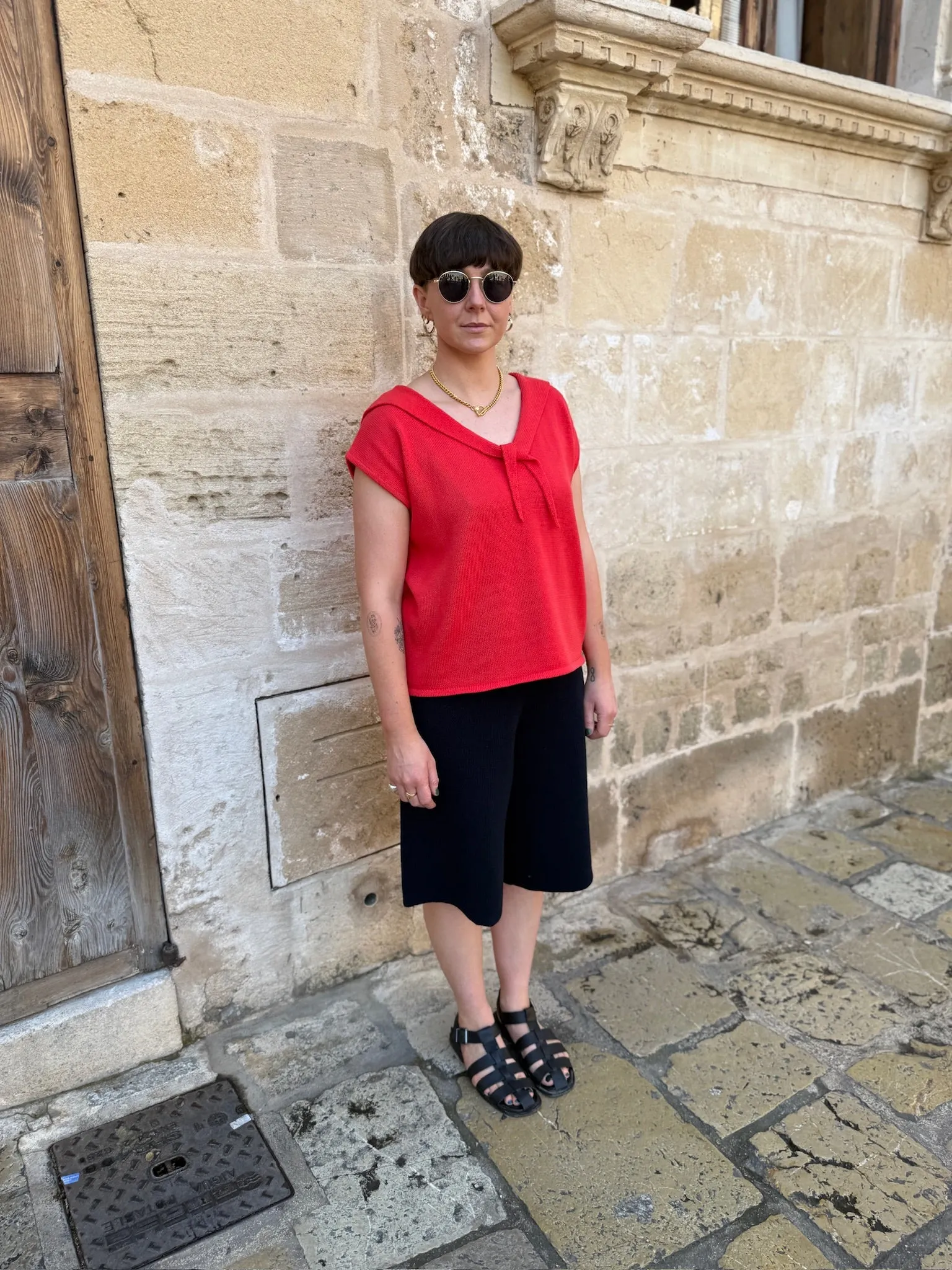 Sailor Tee- Coral sold by The Slow Love product image thumbnail 2