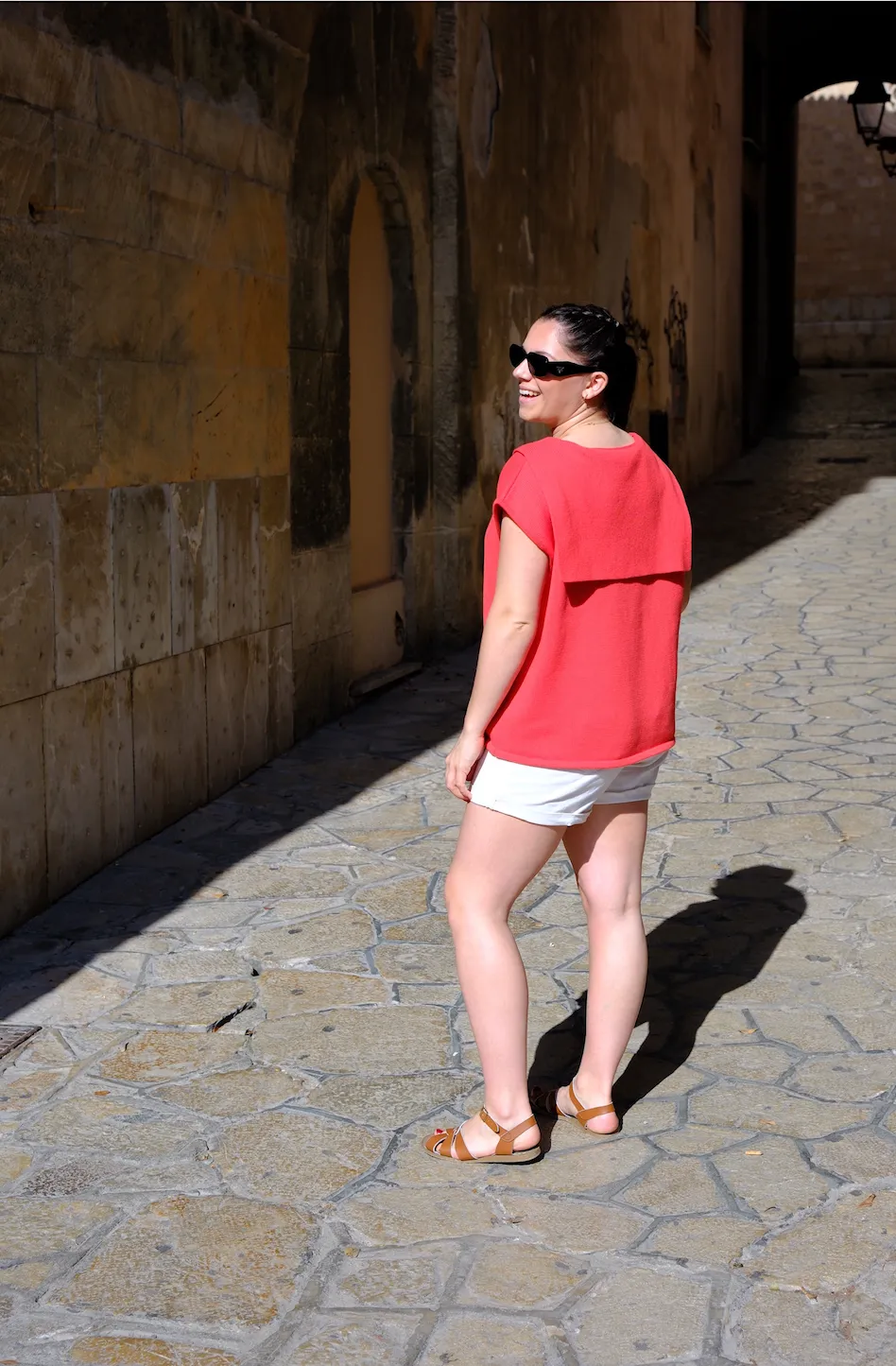 Sailor Tee- Coral sold by The Slow Love product image thumbnail 3