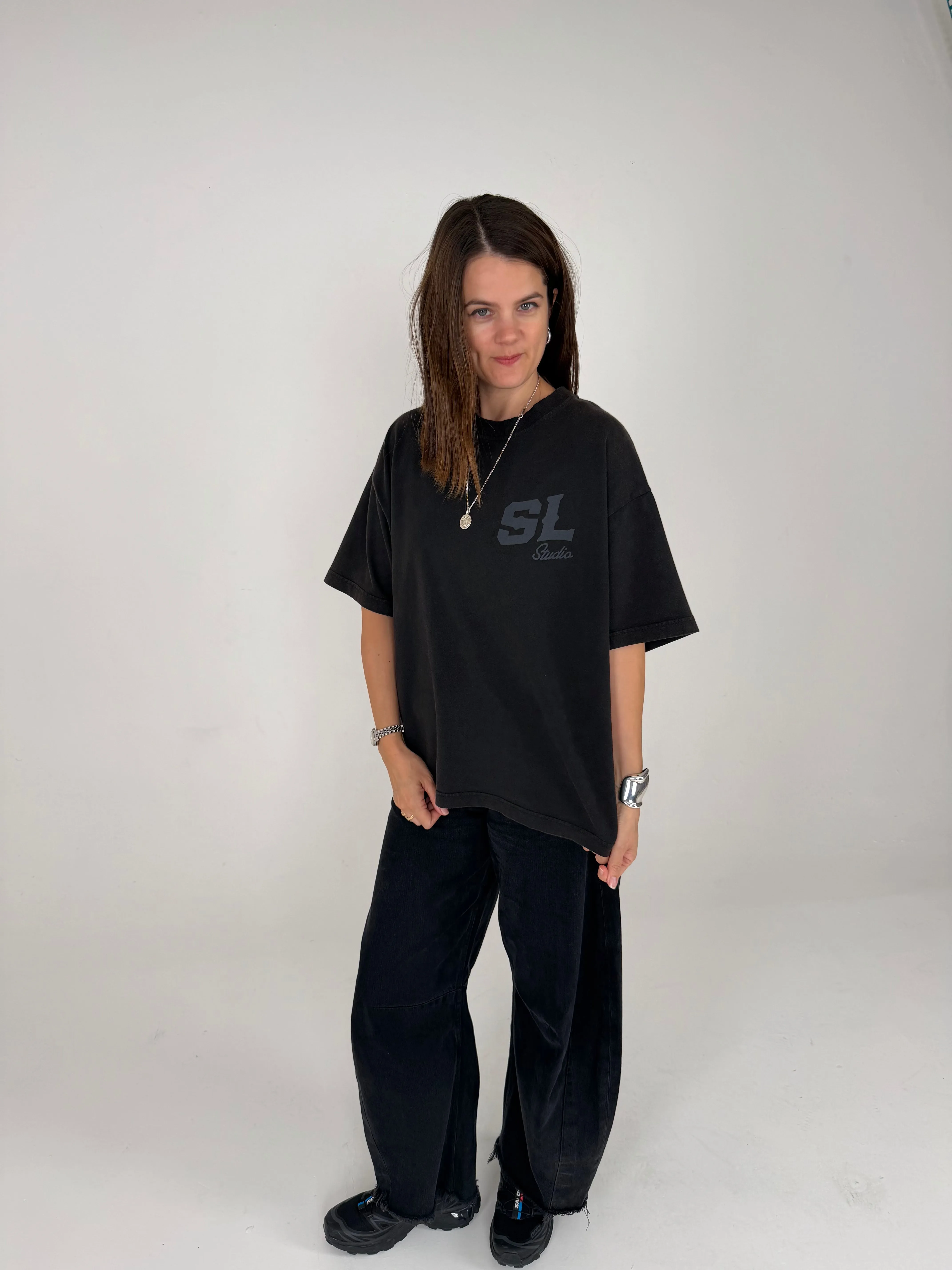 Western T-Shirt - faded black sold by The Slow Love product image thumbnail 4