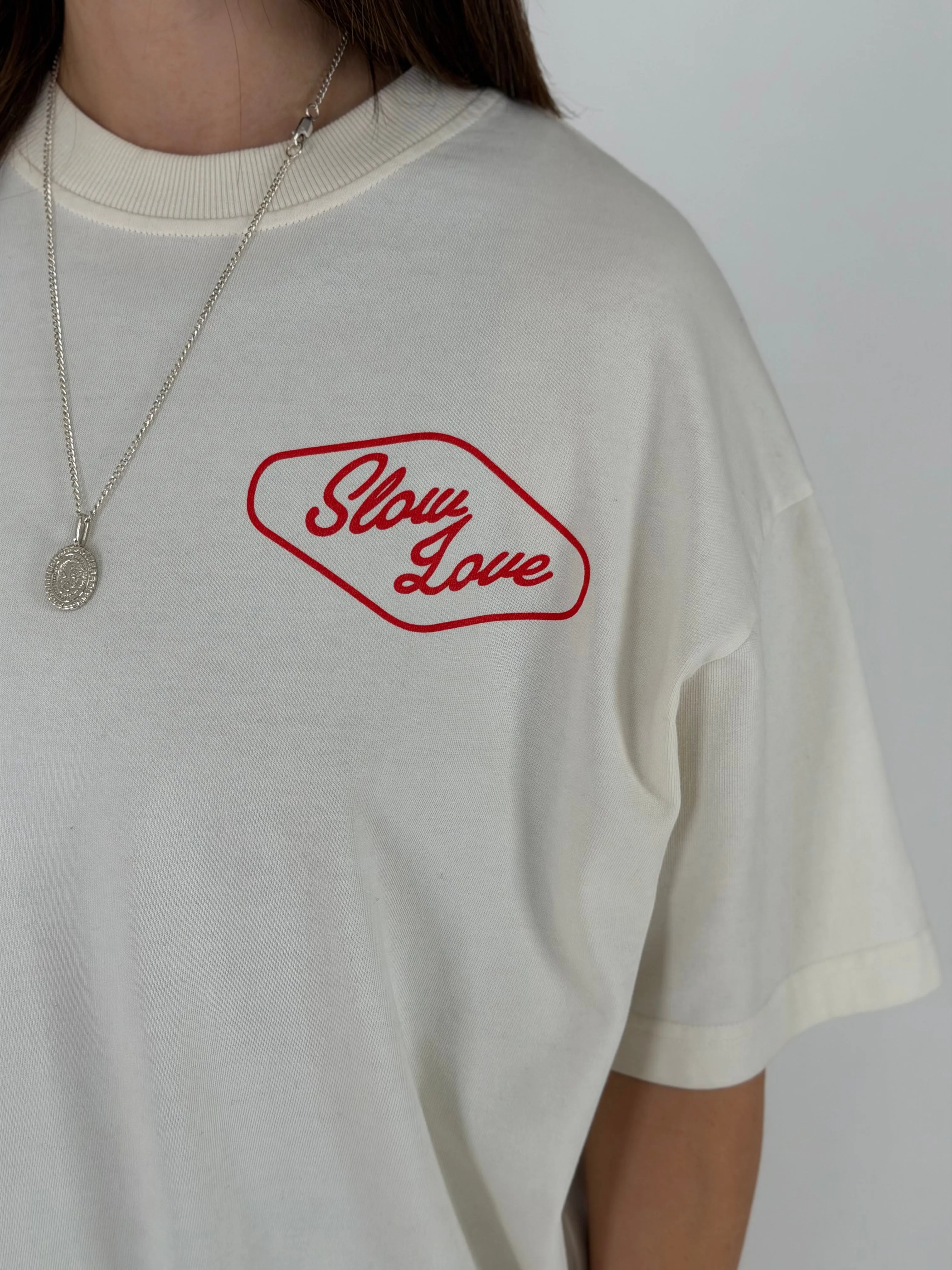 Lasso T-Shirt - off white sold by The Slow Love product image thumbnail 4