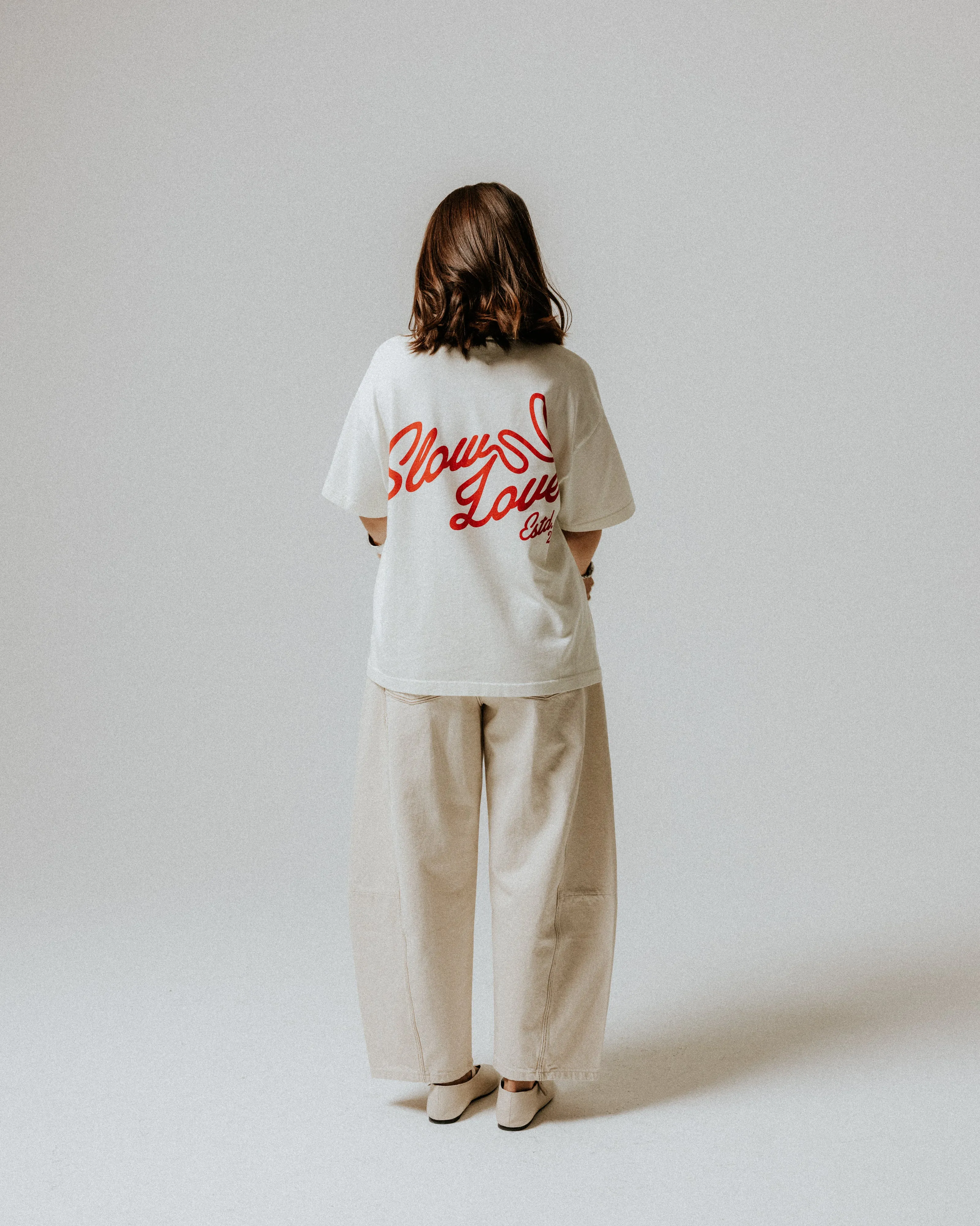 Lasso T-Shirt - off white sold by The Slow Love product image thumbnail 3