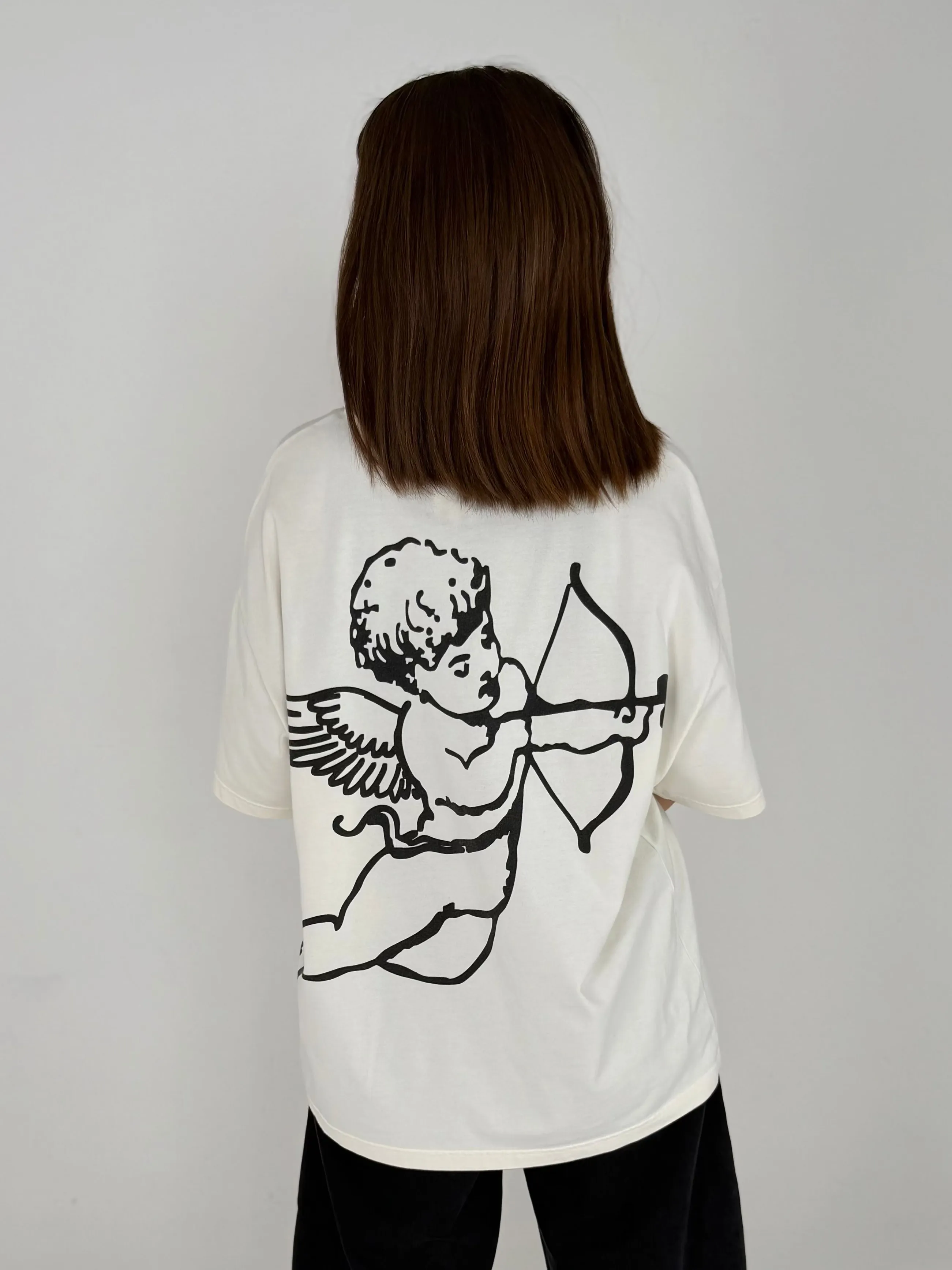 Cherub T-Shirt - off white sold by The Slow Love