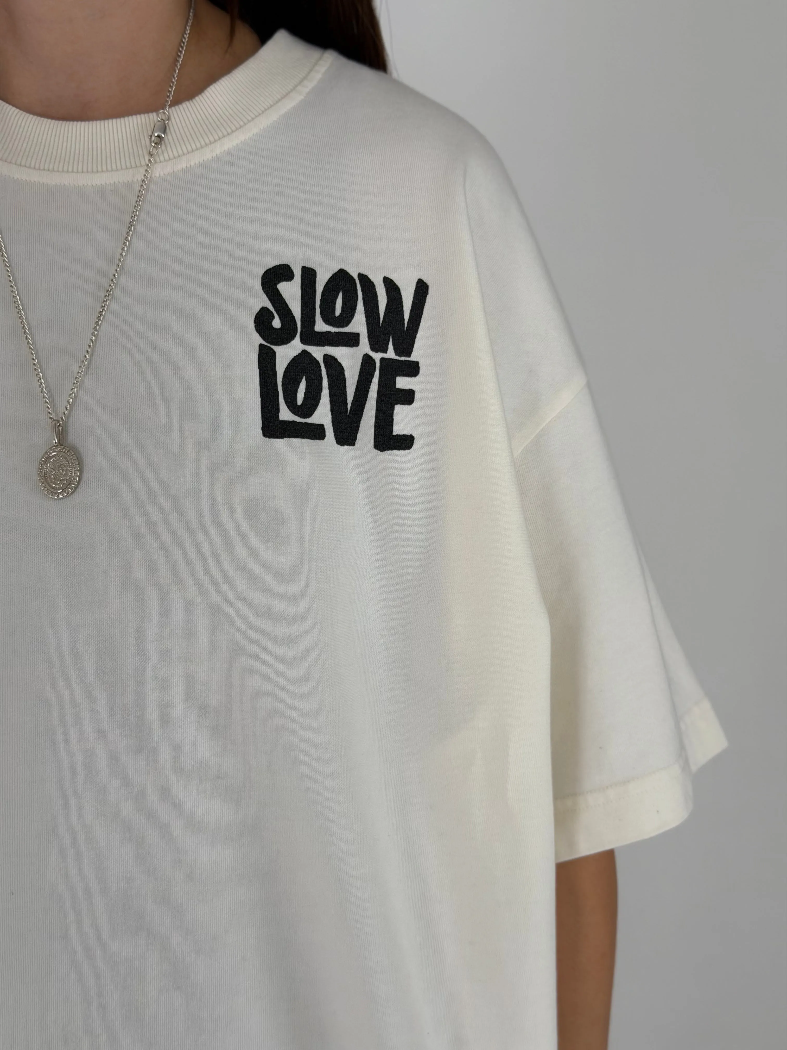 Feel Good T-Shirt - off white sold by The Slow Love product image thumbnail 2