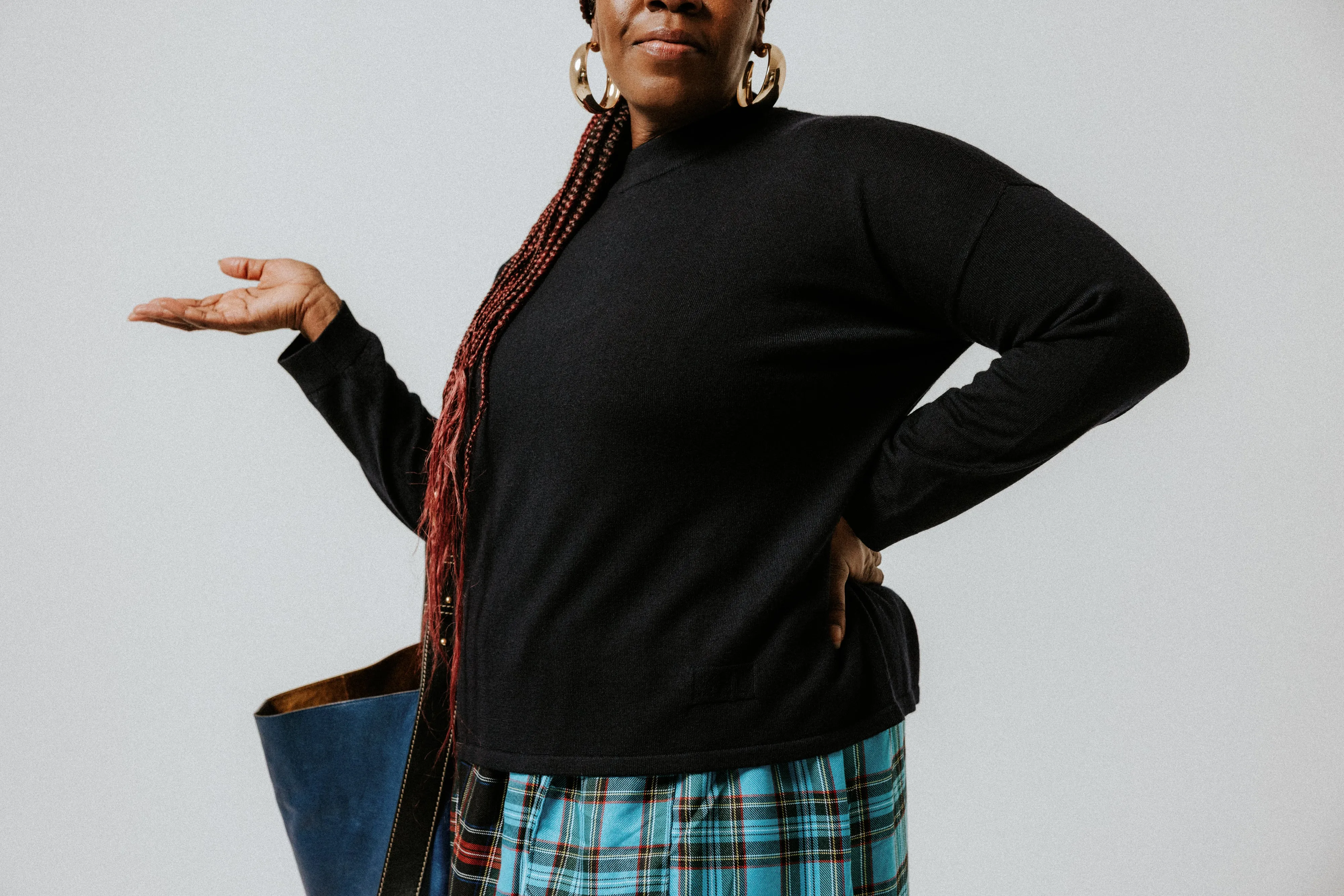 Extra Fine Merino Wool Turtle Neck Jumper - Midnight Navy sold by The Slow Love product image thumbnail 2