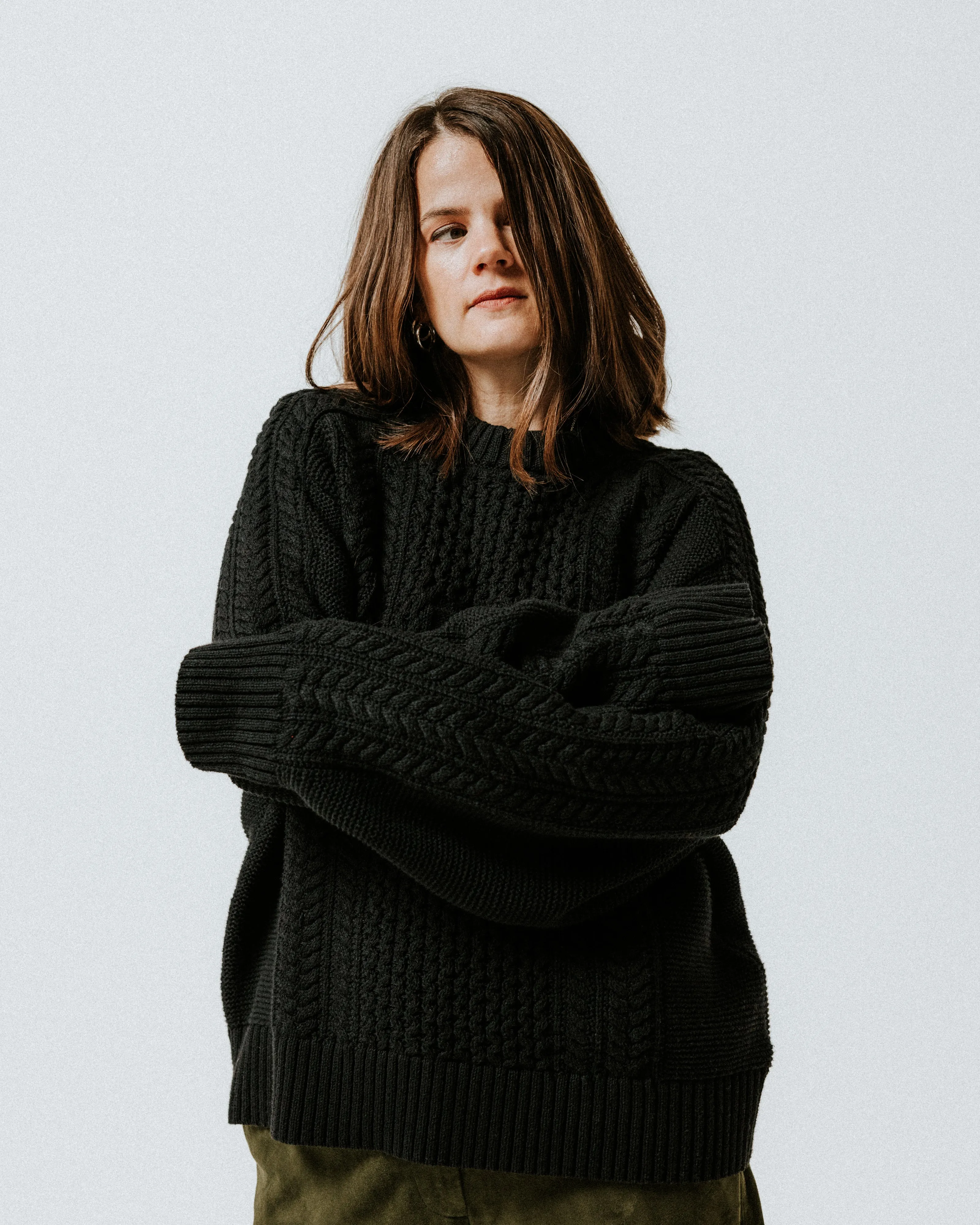 Aran Jumper - Black sold by The Slow Love product image thumbnail 4