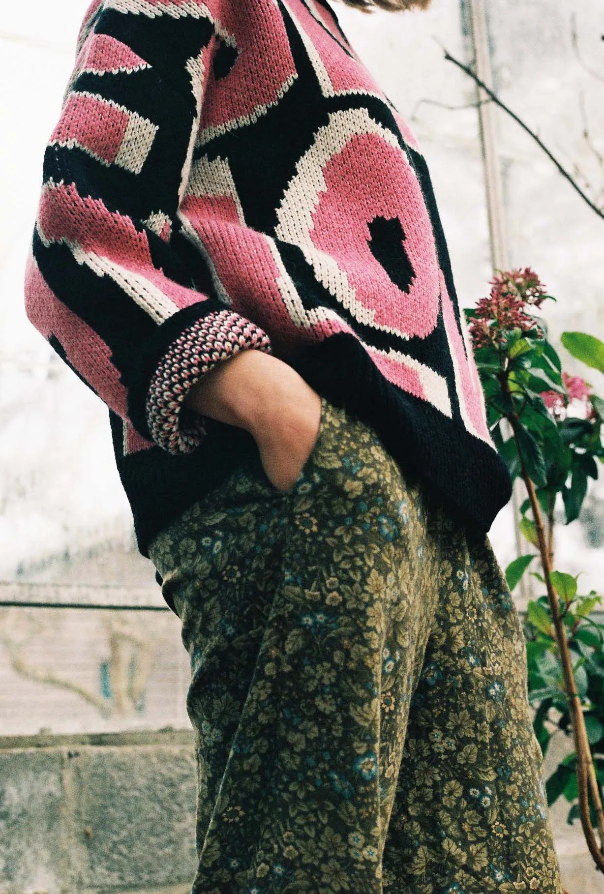 Wild Love Wool Jumper - Pink sold by The Slow Love product image thumbnail 3
