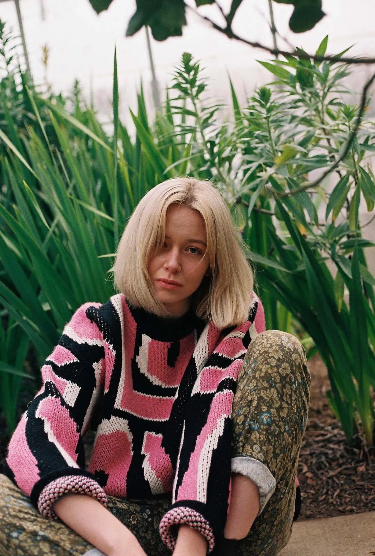 Wild Love Wool Jumper - Pink sold by The Slow Love