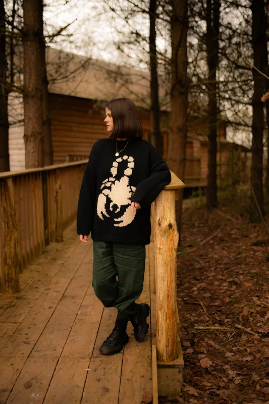 Scorpio Jumper sold by The Slow Love