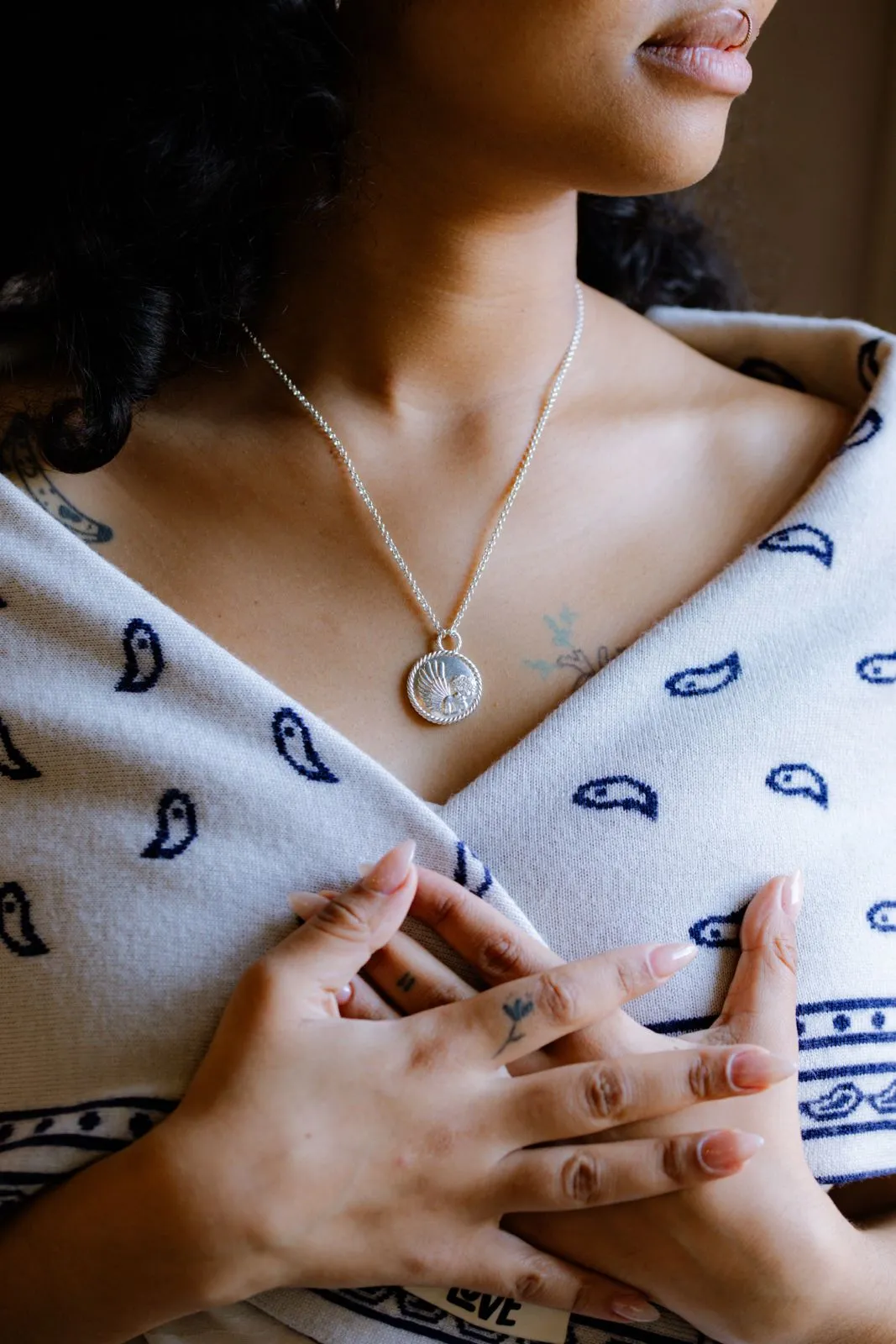 Cherub Necklace - Slow Love X Mikaela Lyons Jewellery sold by The Slow Love product image thumbnail 3
