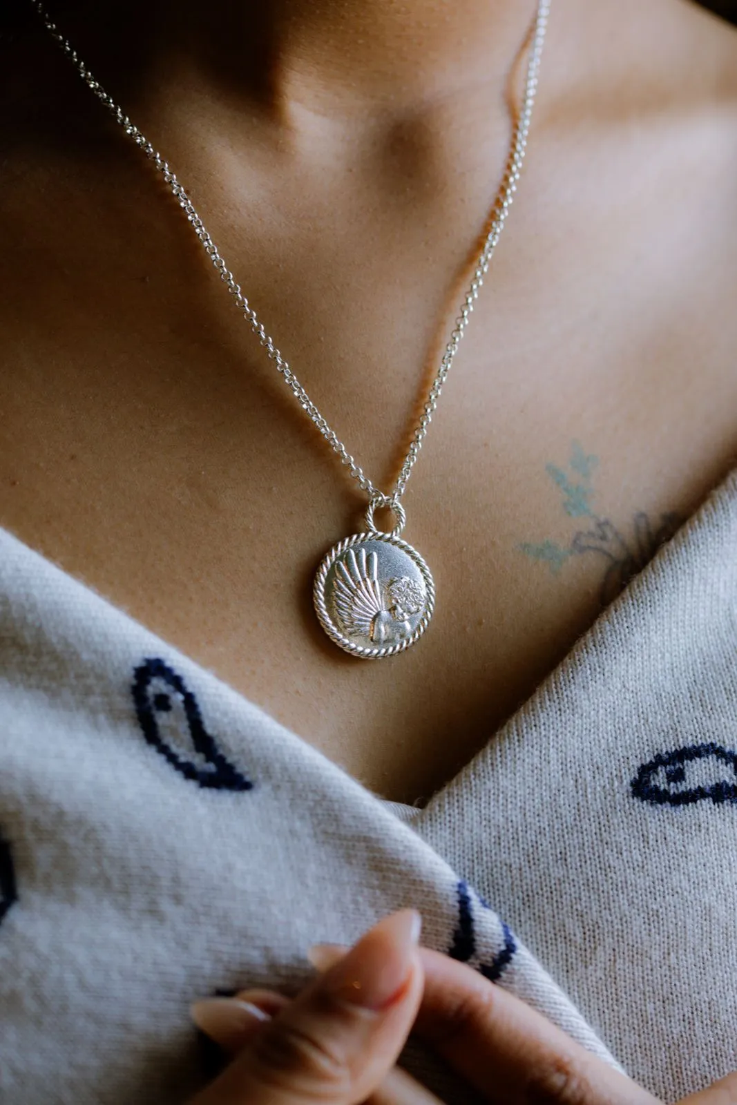 Cherub Necklace - Slow Love X Mikaela Lyons Jewellery sold by The Slow Love product image thumbnail 5