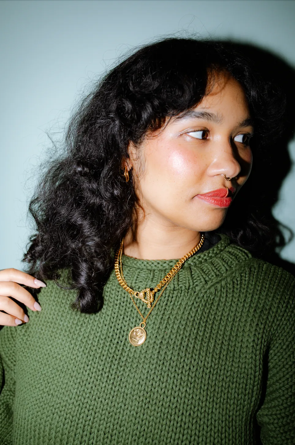 Cherub Necklace - Slow Love X Mikaela Lyons Jewellery sold by The Slow Love product image thumbnail 2