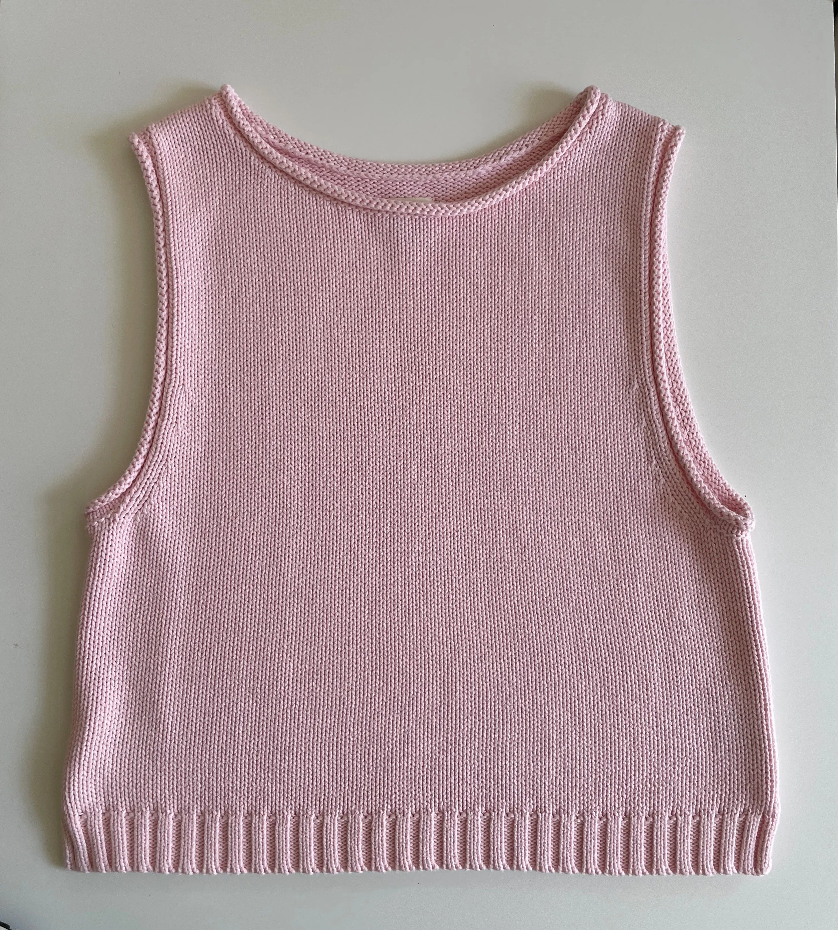 The Staple Tank - Mallow sold by The Slow Love product image thumbnail 2
