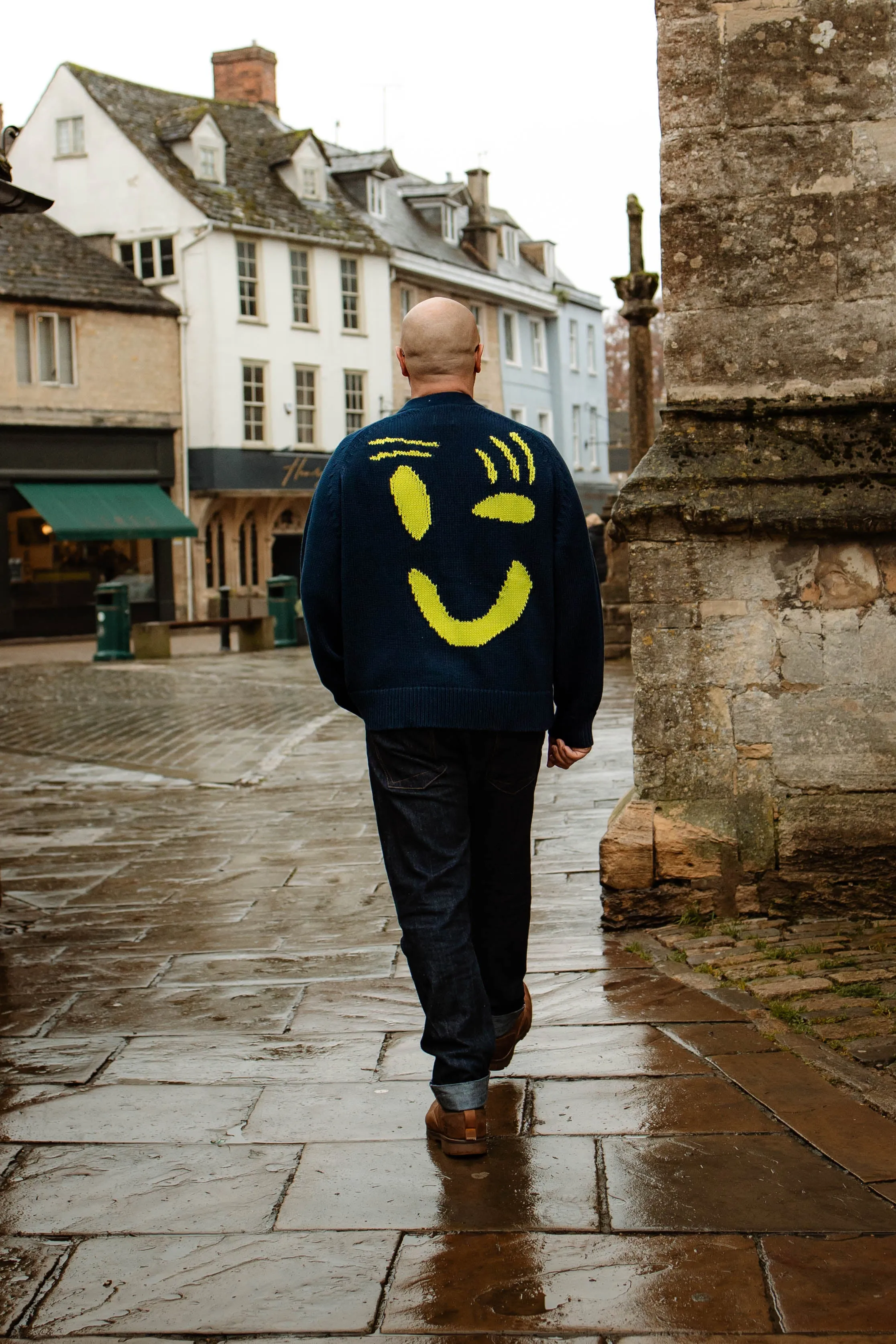 SAMPLE SALE - Feel Good Cardigan - Navy sold by The Slow Love product image thumbnail 5