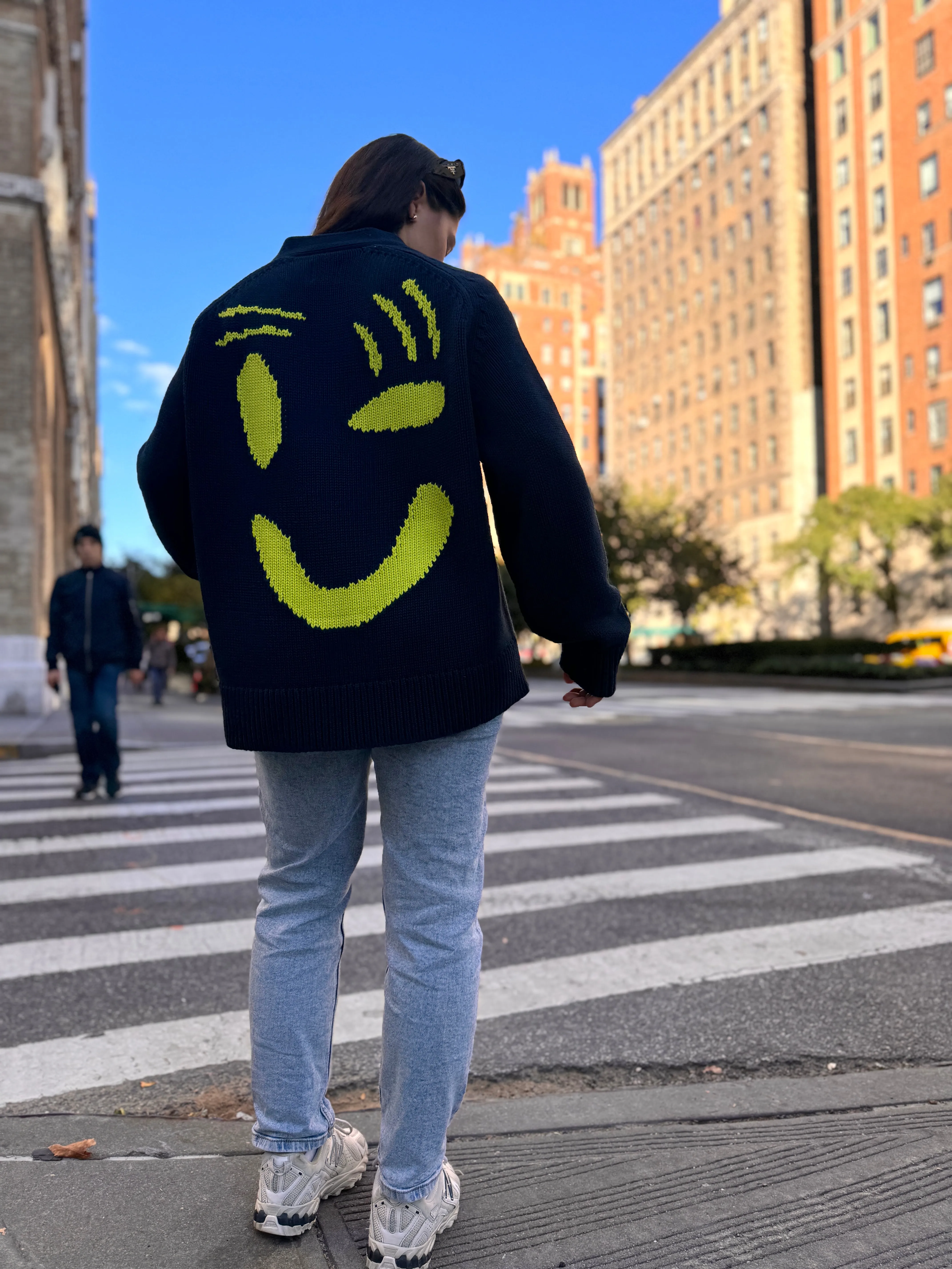 SAMPLE SALE - Feel Good Cardigan - Navy sold by The Slow Love product image thumbnail 4