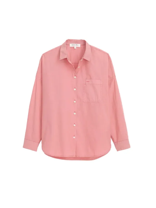 Alex Mill - Jo Shirt in Cotton Poplin - Tulip made by Alex Mill