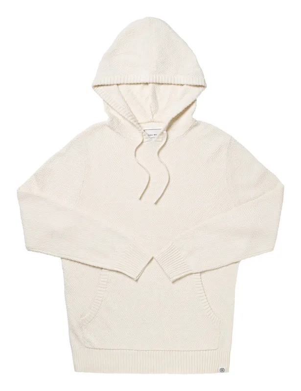 Long Wharf Supply madaket seawell™ hoodie - cream made by Murray's Toggery Shop