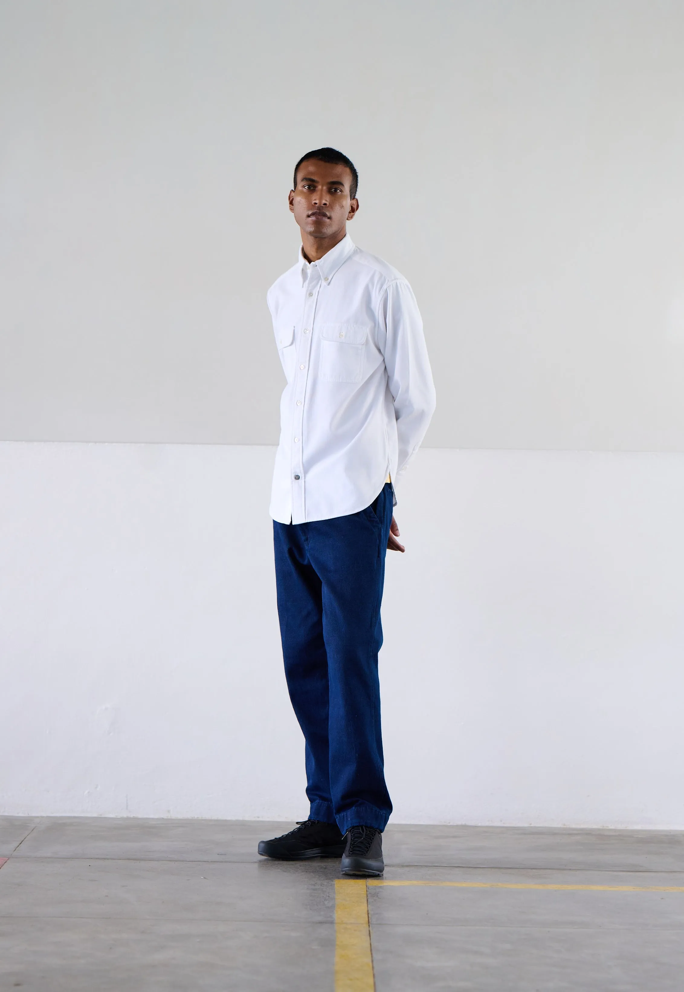 Original Madras Trading Company N°128 Twin Flap Pocket Button Down Collar Long Sleeve Shirt sold by Murray's Toggery Shop product image thumbnail 3