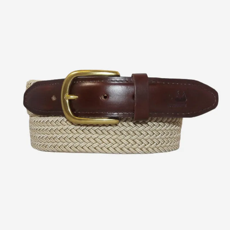 YRI Men's Stretch Elastic Belt - Khaki made by Murray's Toggery Shop