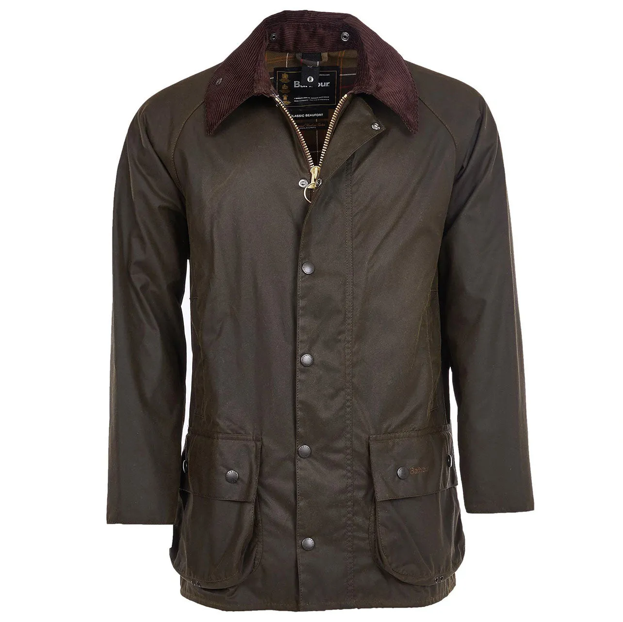 Barbour Classic Beadnell Wax Jacket - Olive sold by Murray's Toggery Shop product image thumbnail 2